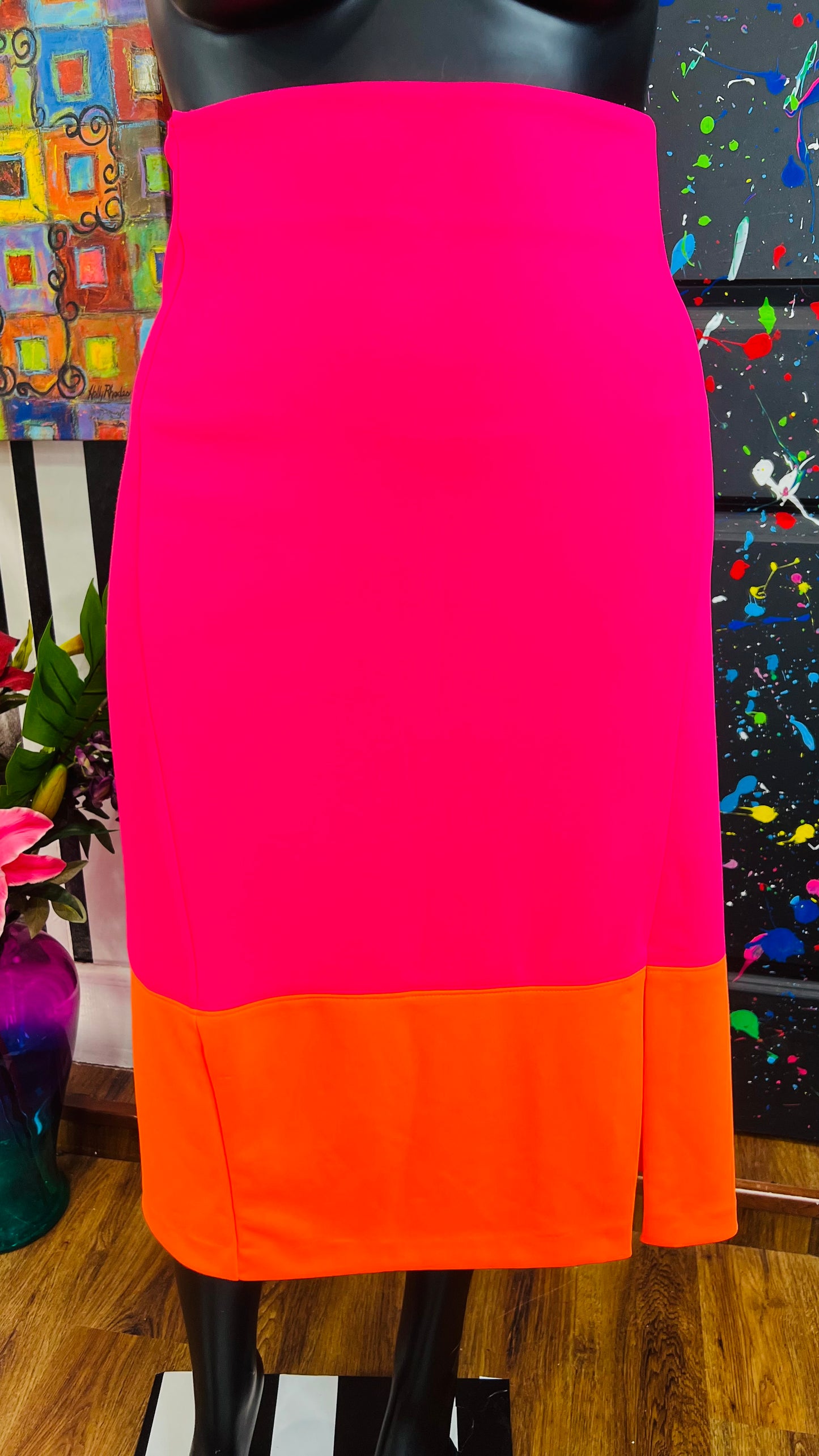 ColorBlock Worthington Skirt