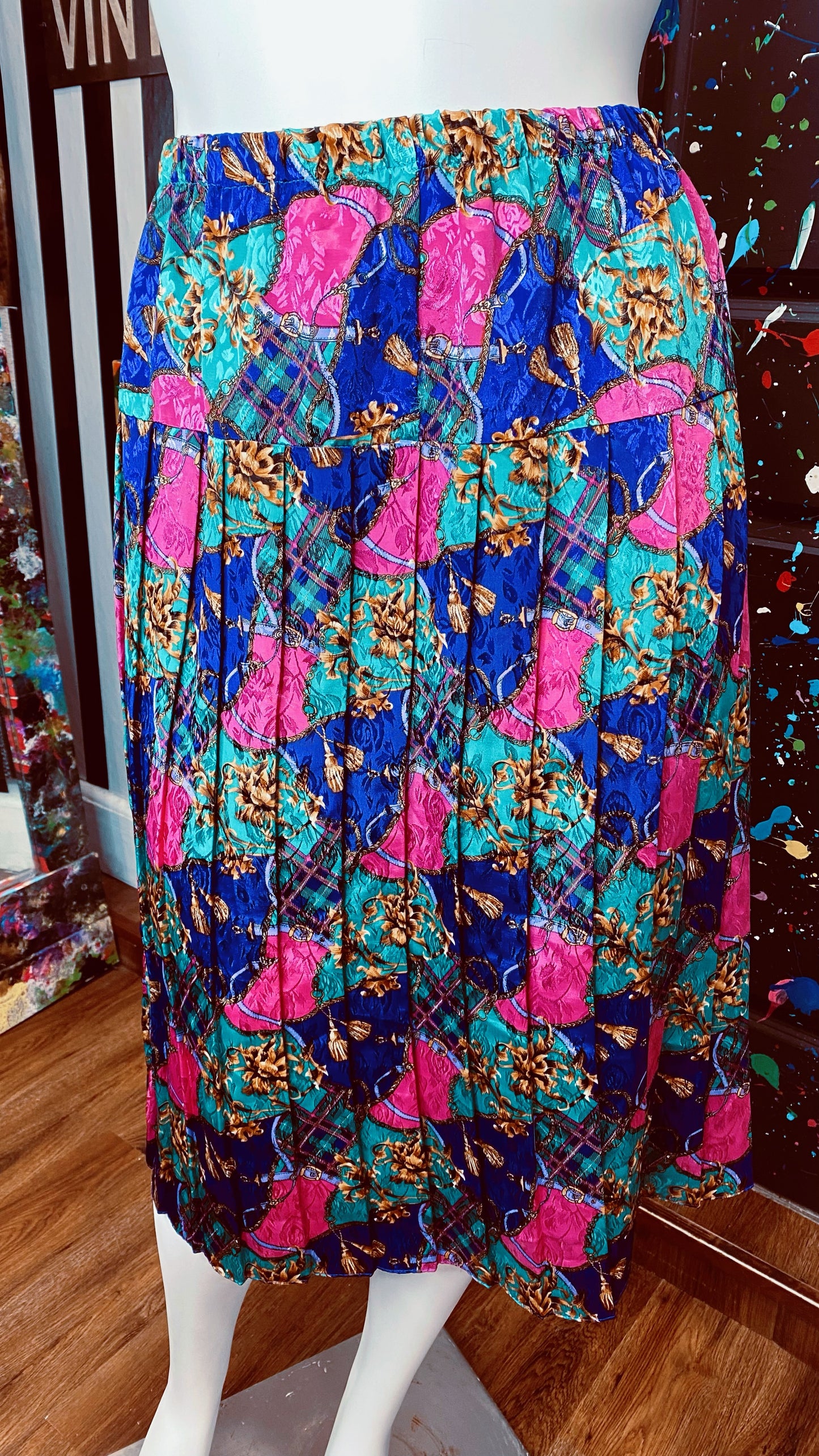 Vintage Pleated Skirt (26)