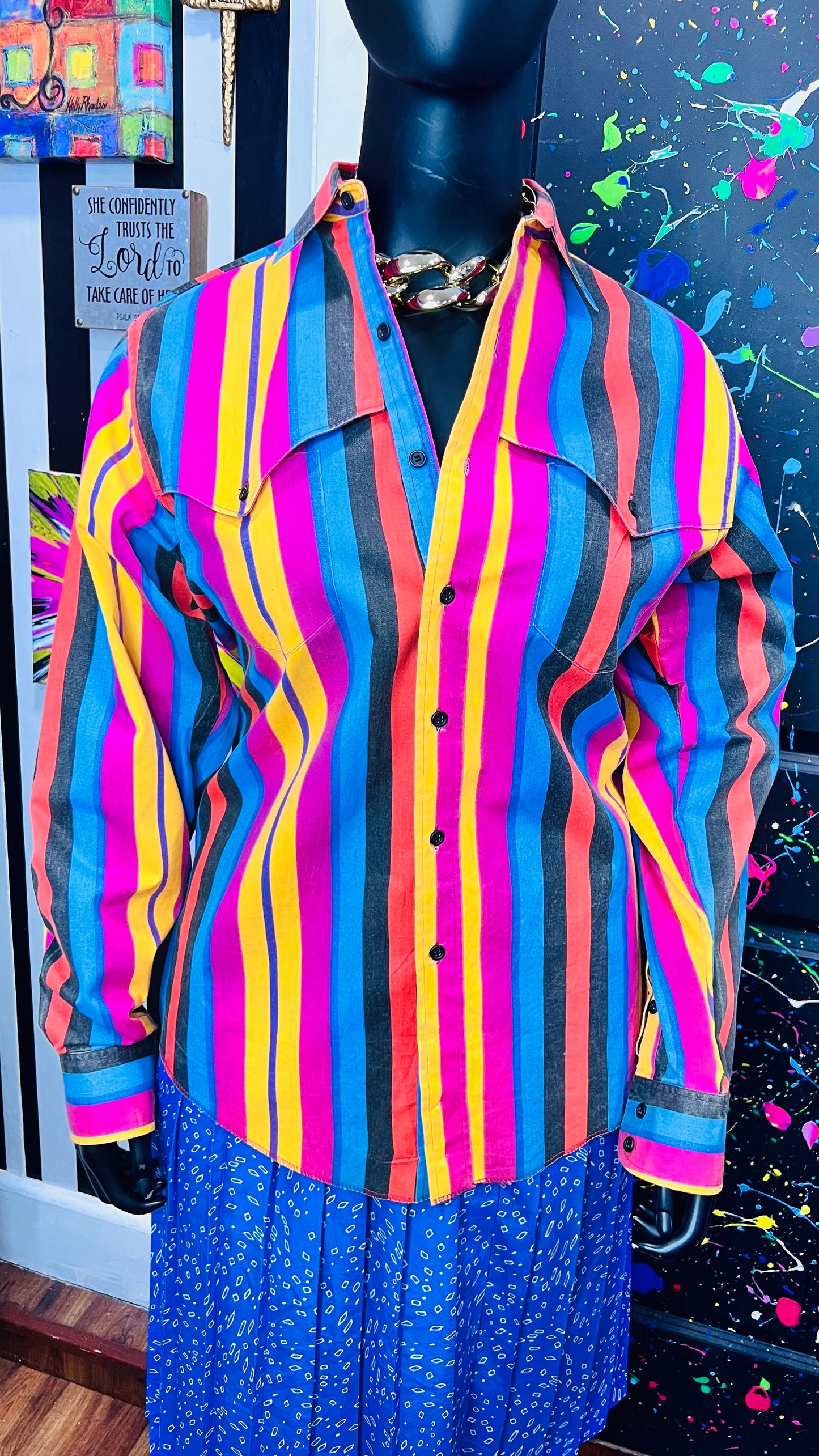 Vintage Wrangler Slighty Distressed Blouse (16)