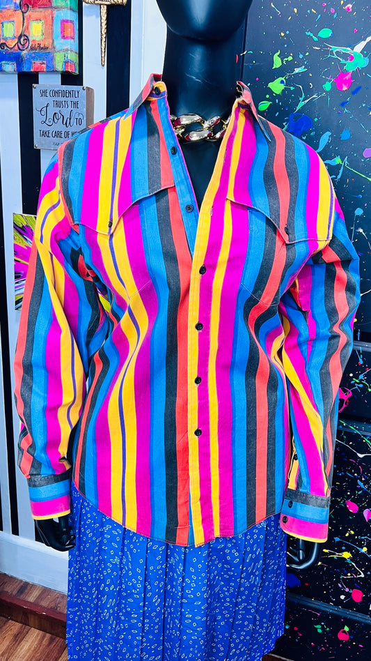 Vintage Wrangler Slighty Distressed Blouse (16)