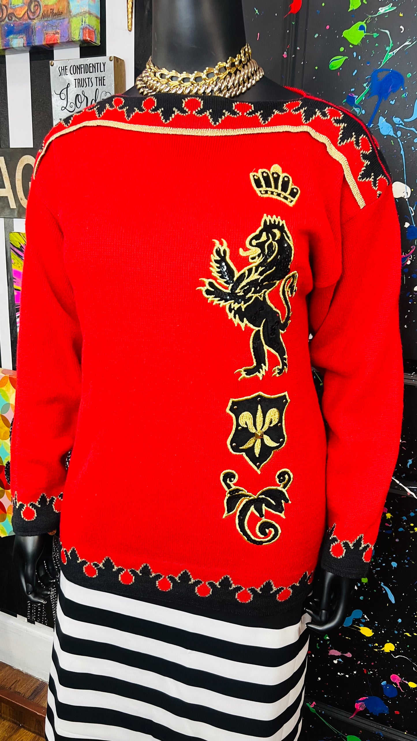 Vintage King Lion Sweater (20)