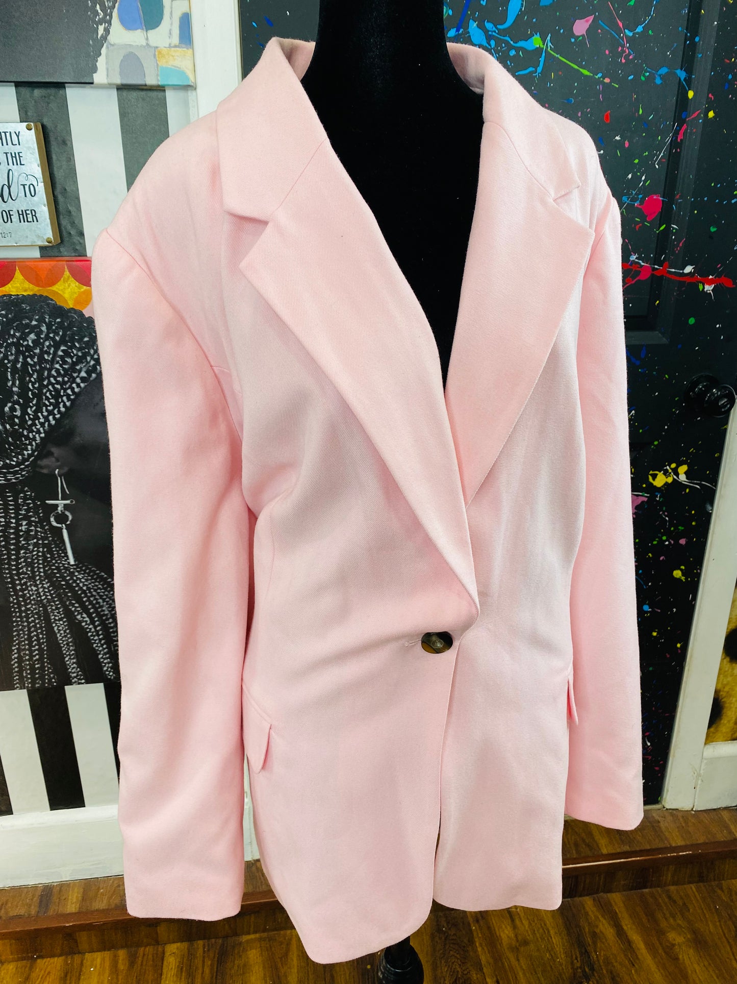 Vintage Sag Harbor Pink Blazer