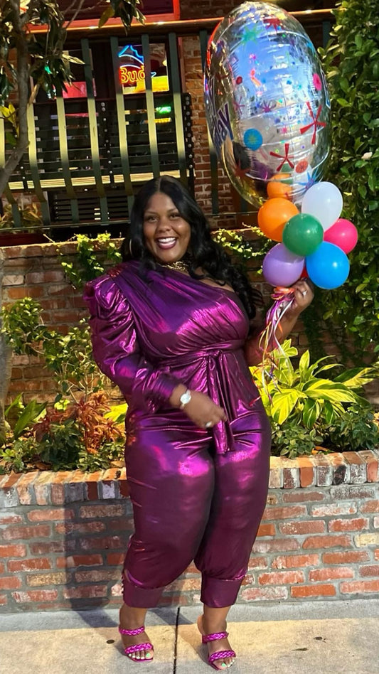 Pink Metallic One Shoulder Jumpsuit (22)