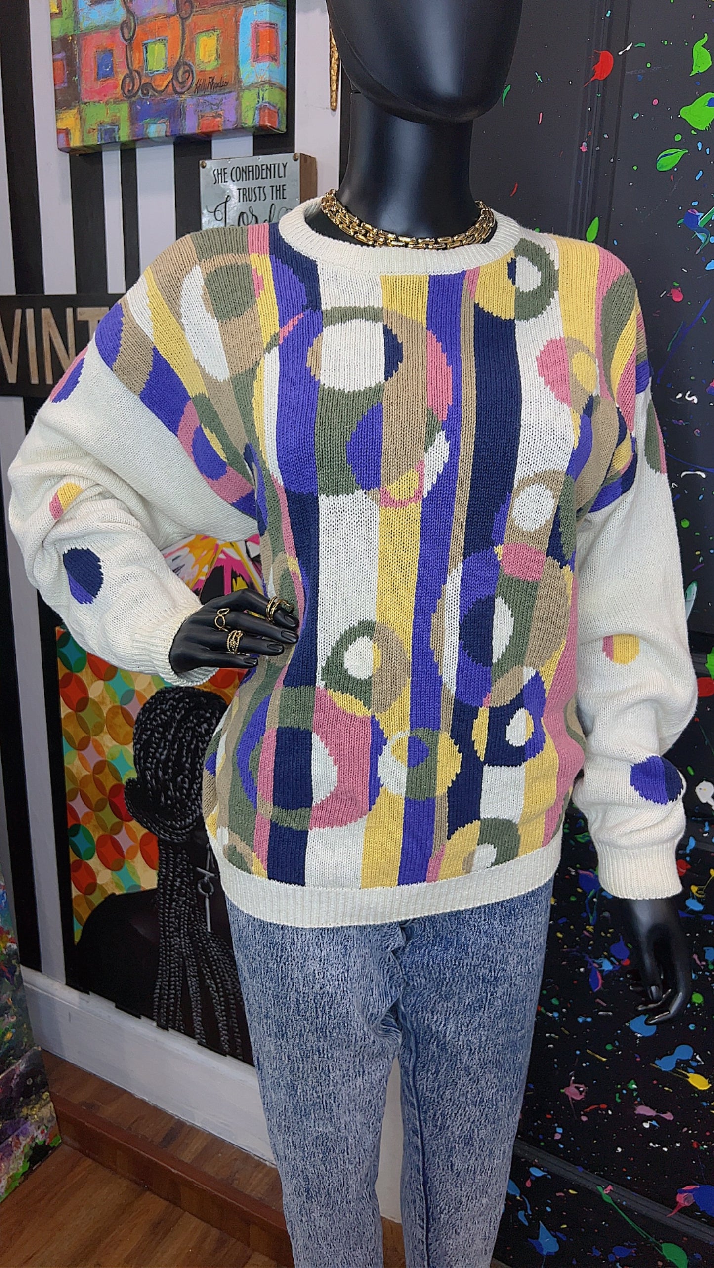 Vintage Circle Sweater (14/16)