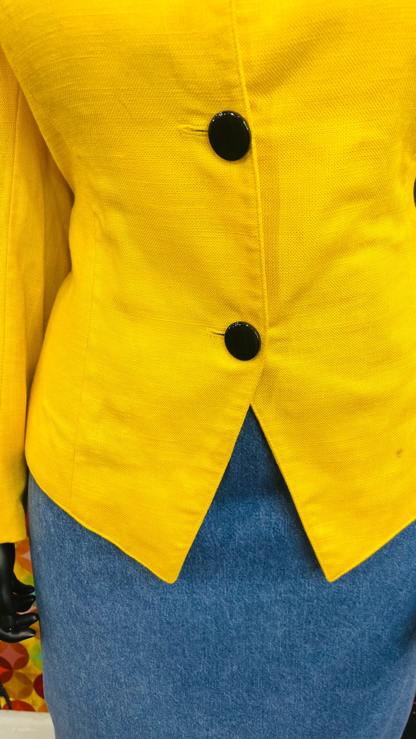 Vintage Yellow Blazer (18)