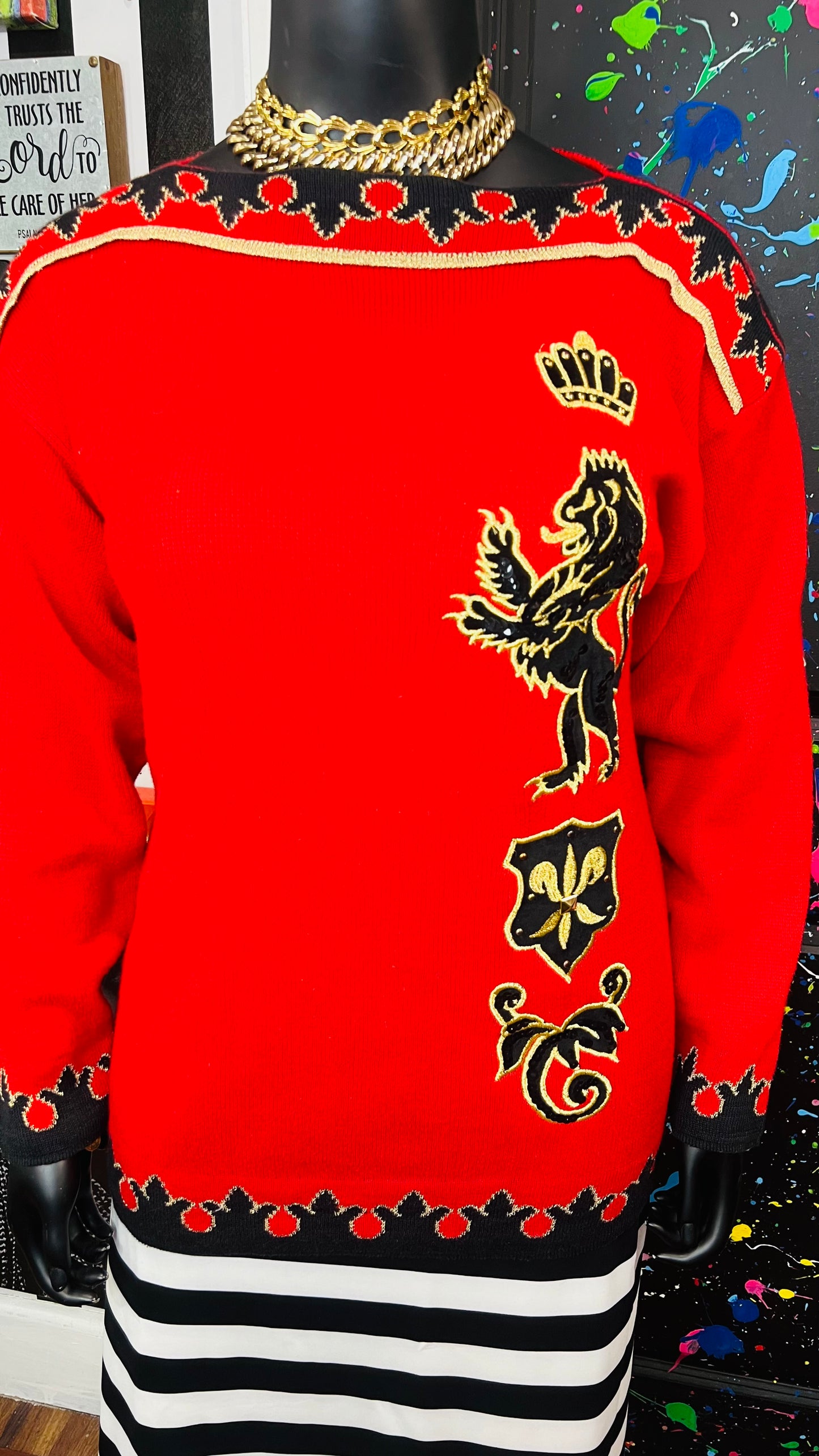 Vintage King Lion Sweater (20)