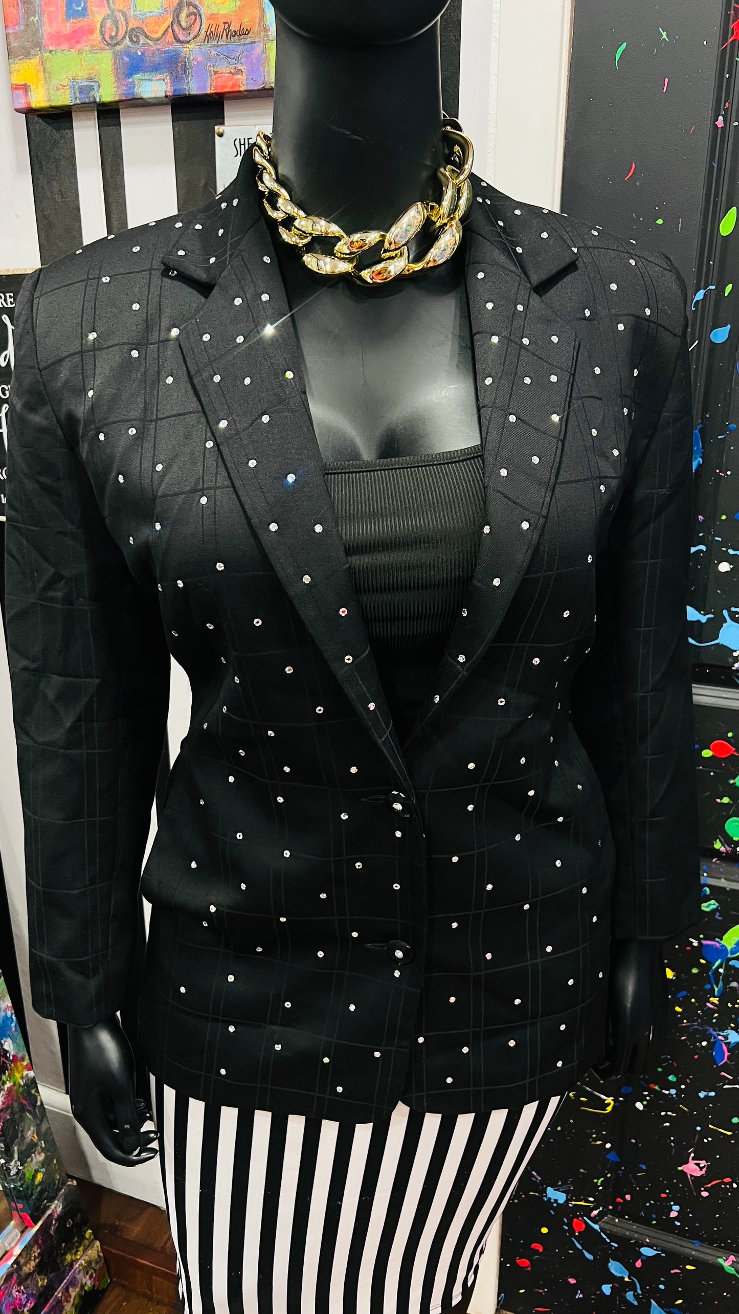Vintage Criscione Jewel Blazer (14)