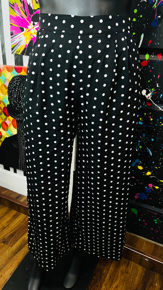 Black & White Polka Dot Pants (20)