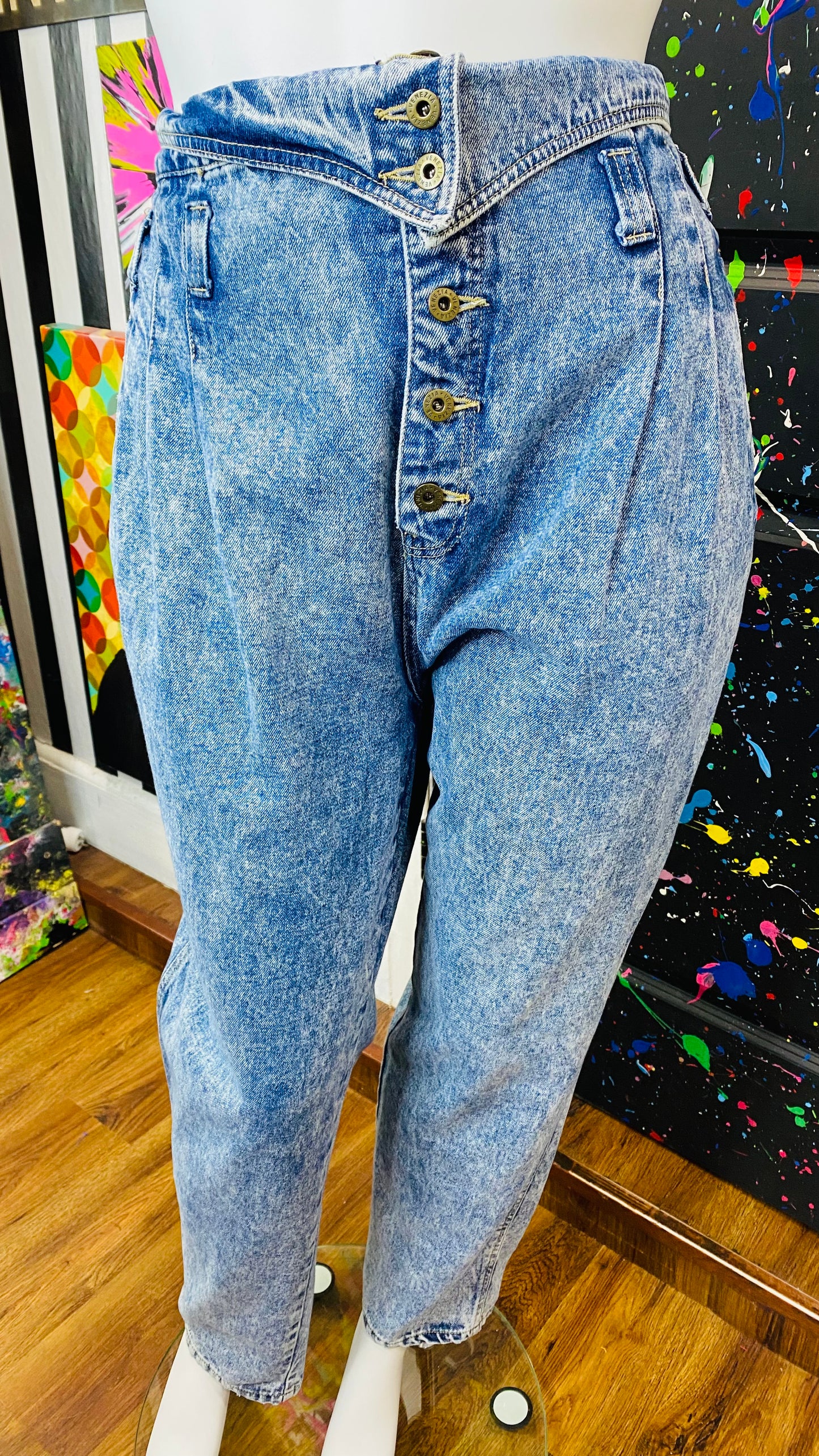 Vintage High Waist Jeans (22)