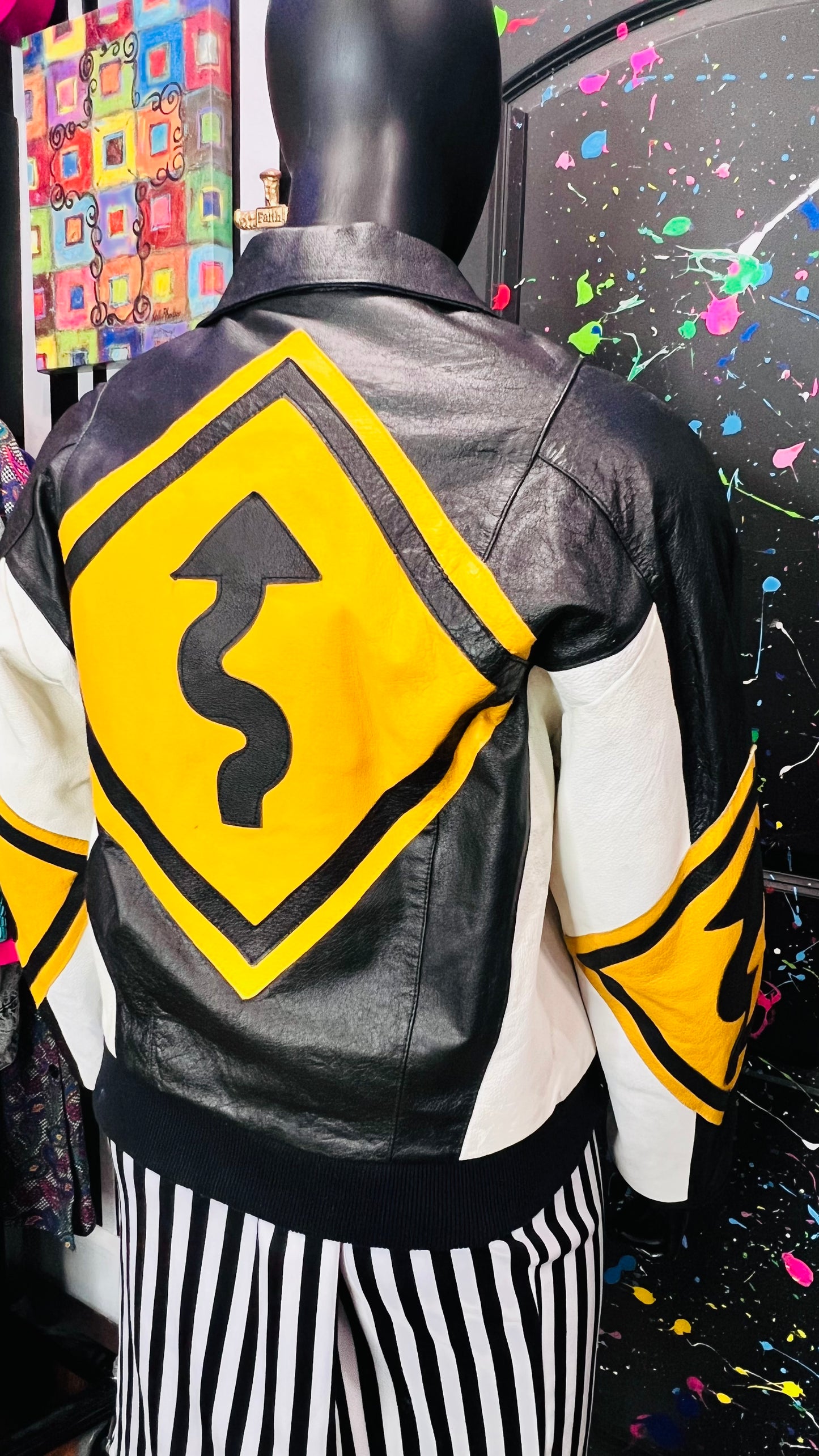 Vintage Genuine Leather Winding Road Jacket (14/16) *KC