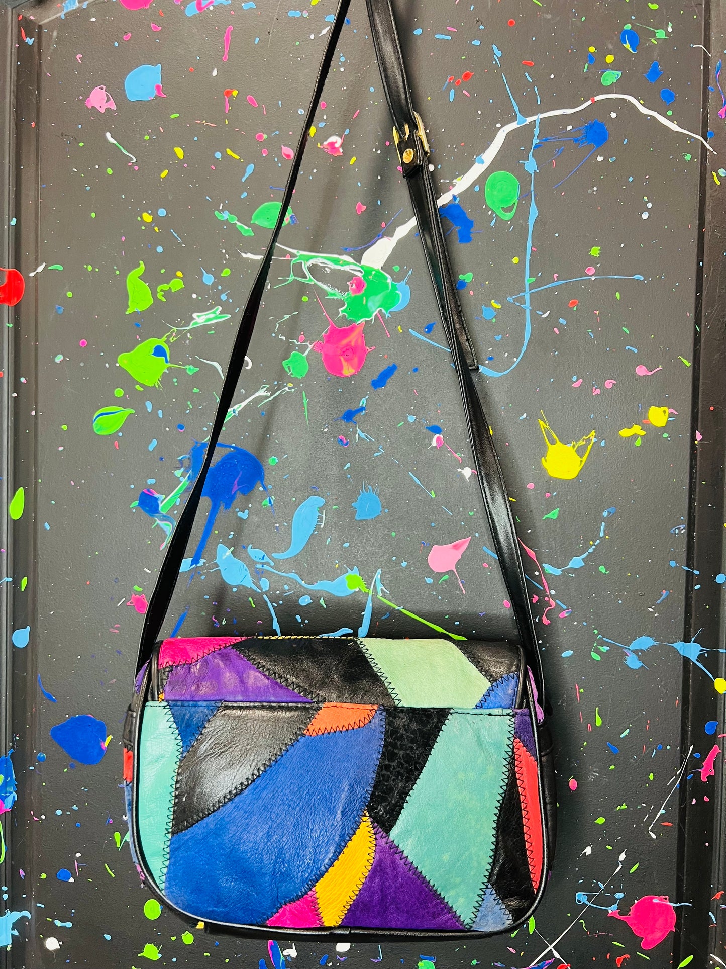 Colorful Patchwork Bag