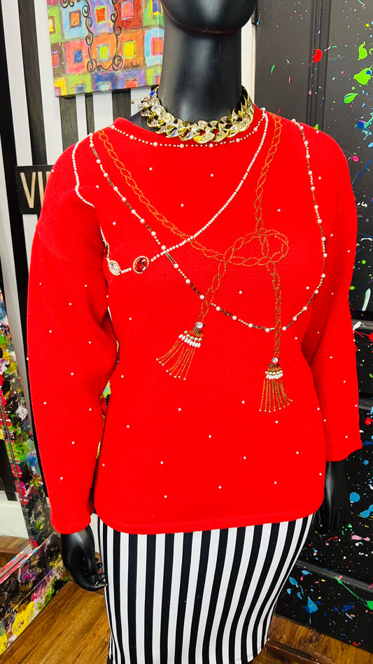 Vintage Sequin Sweater (18)