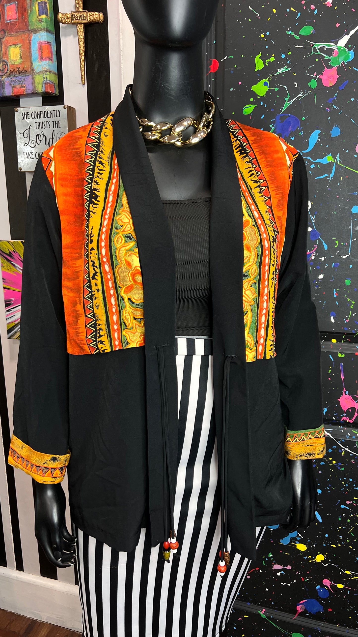Vintage Abstract 90’s Blazer (14)