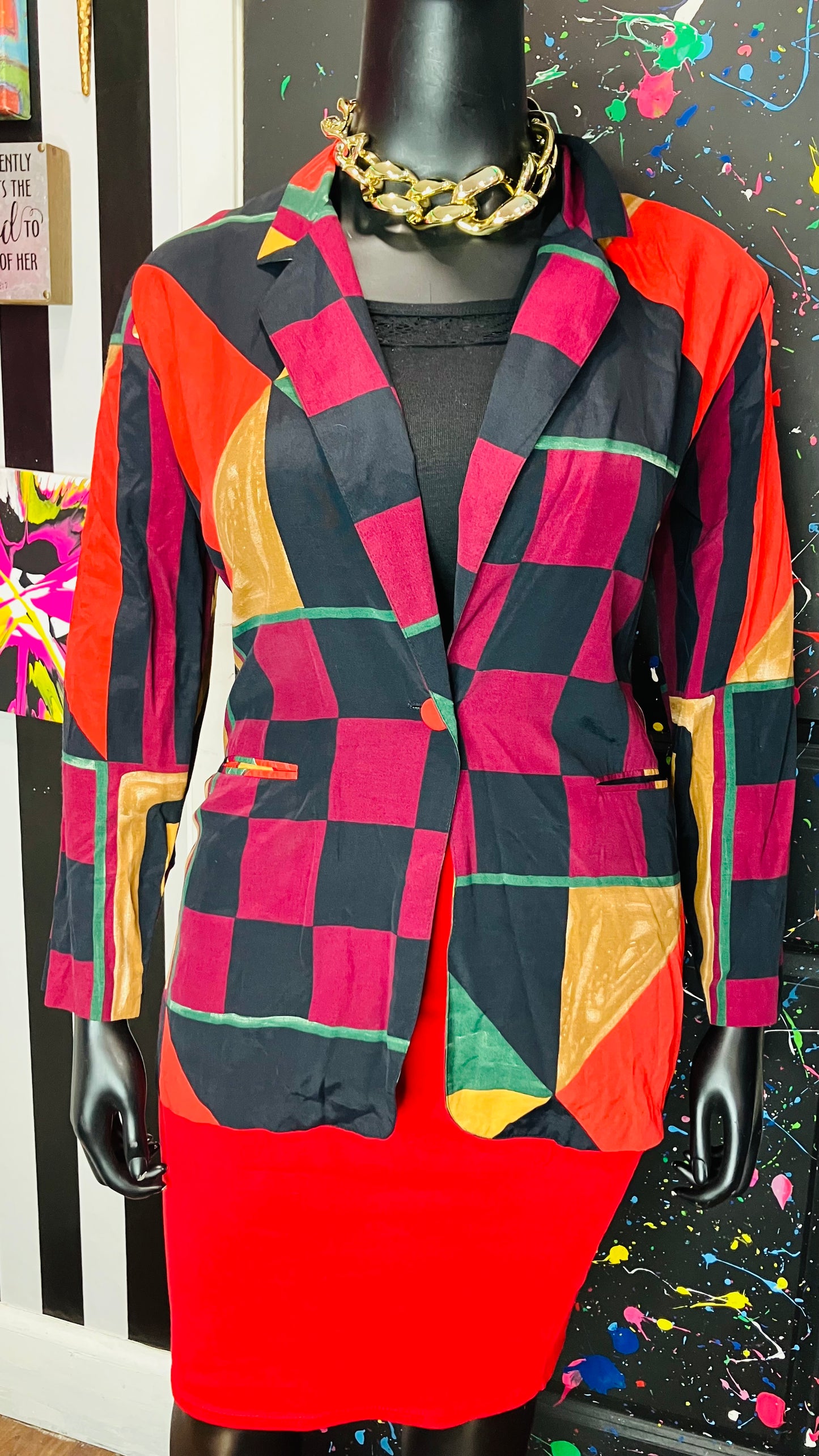 Vintage Abstract Blazer (14)