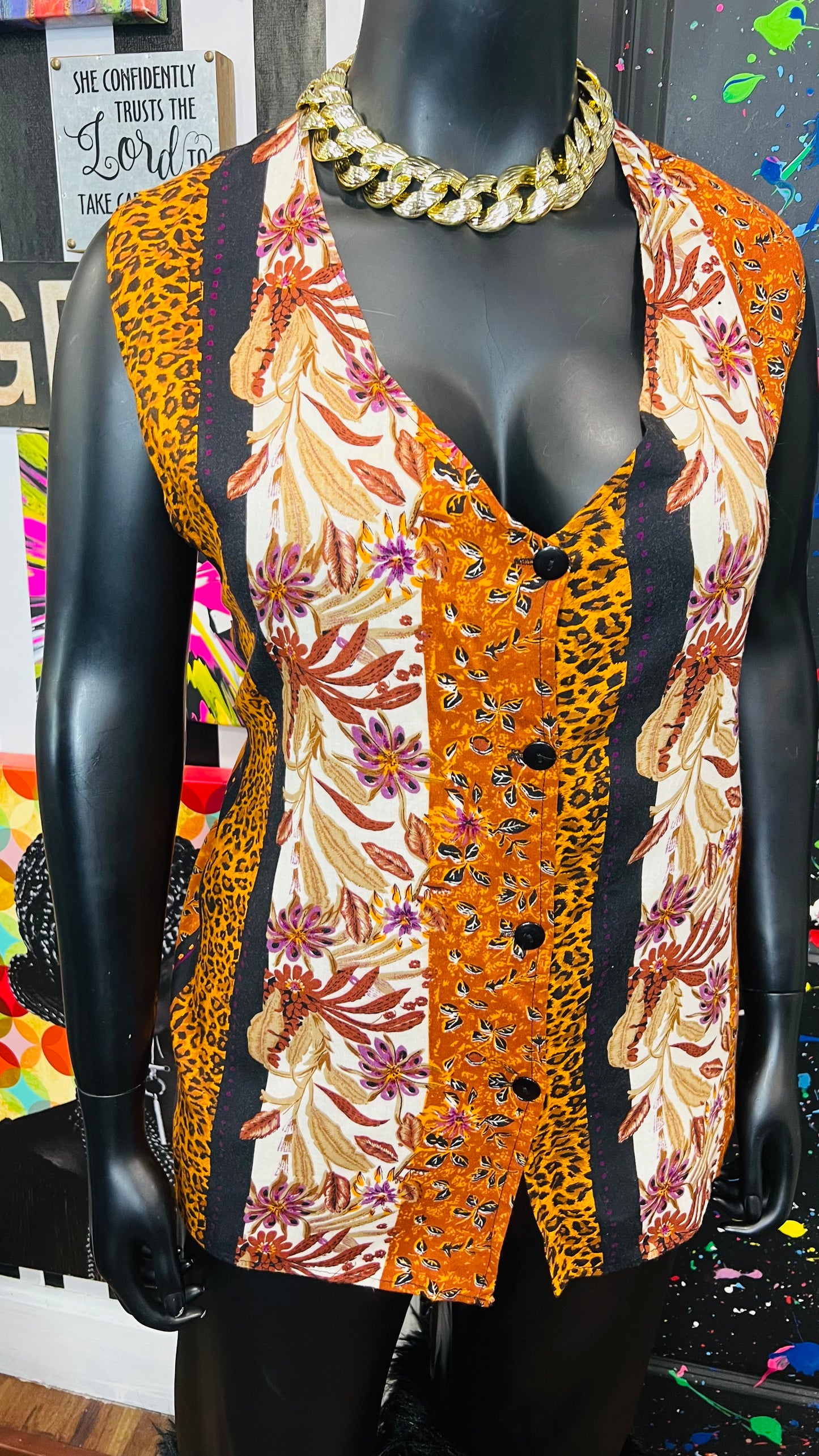 Vintage Sleeveless 90’s Blouse (24)