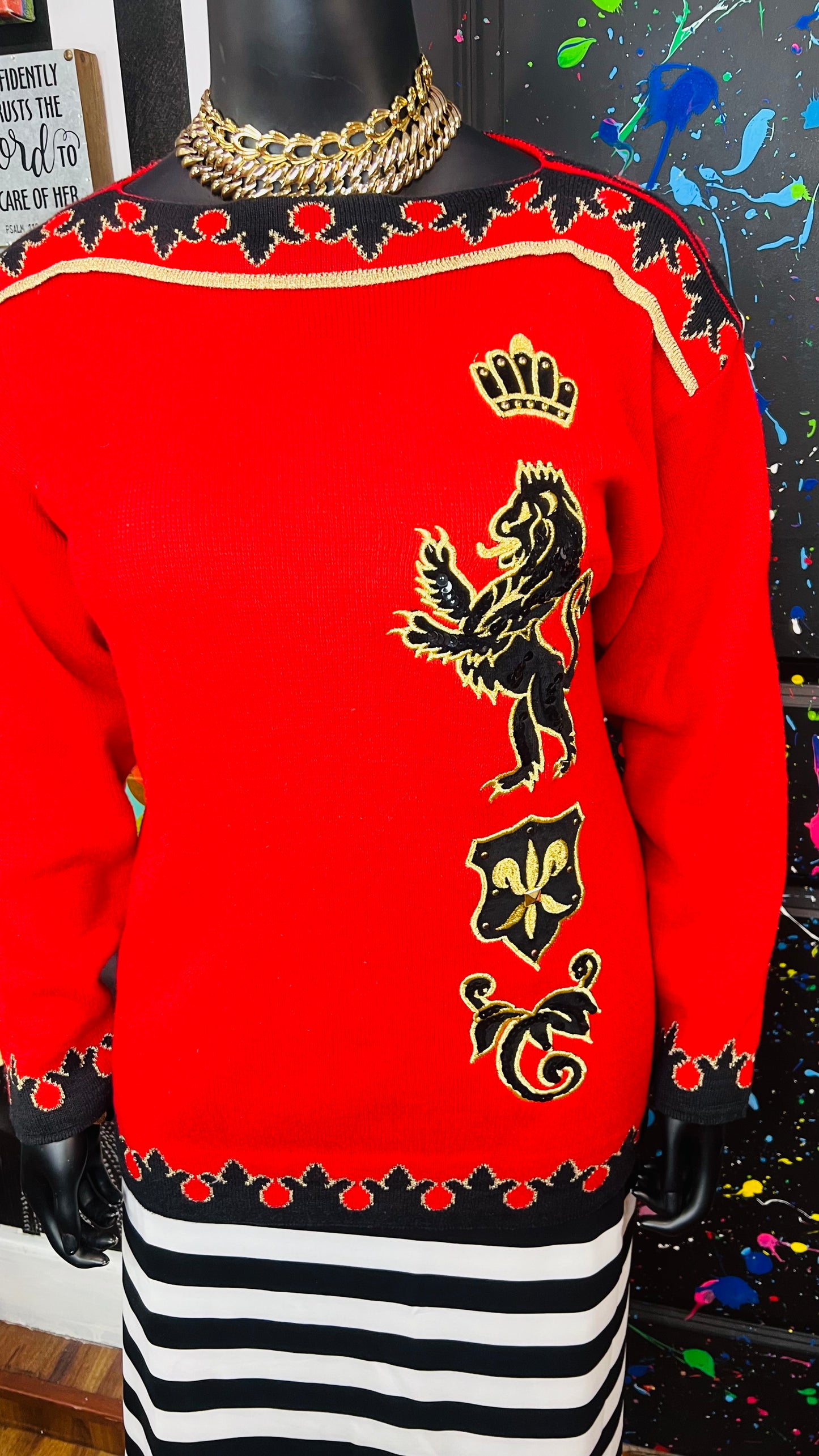 Vintage King Lion Sweater (20)