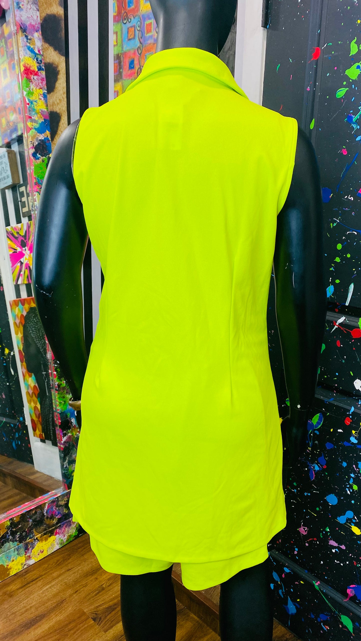 Lime Green Short Set (18/20)