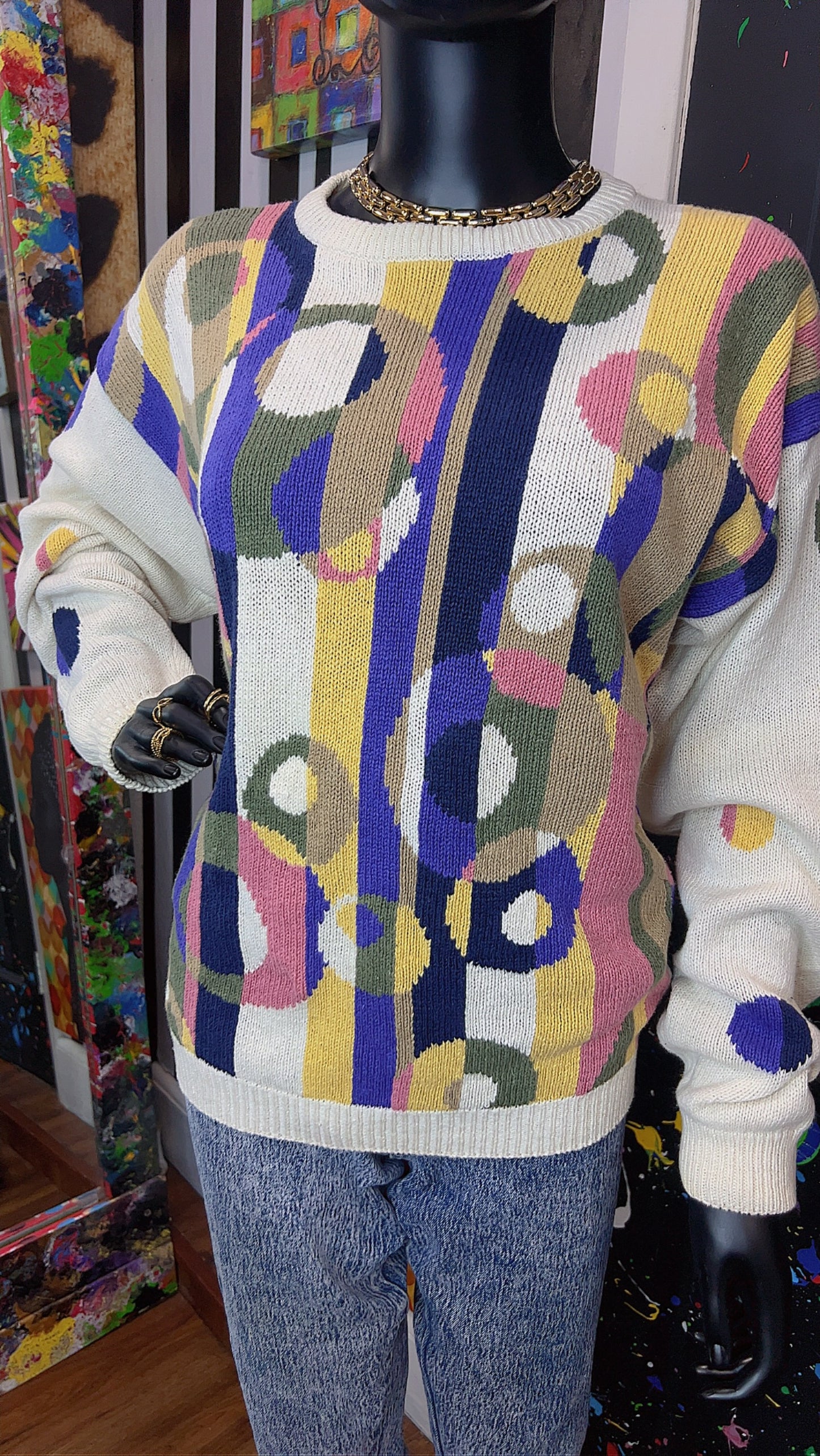 Vintage Circle Sweater (14/16)