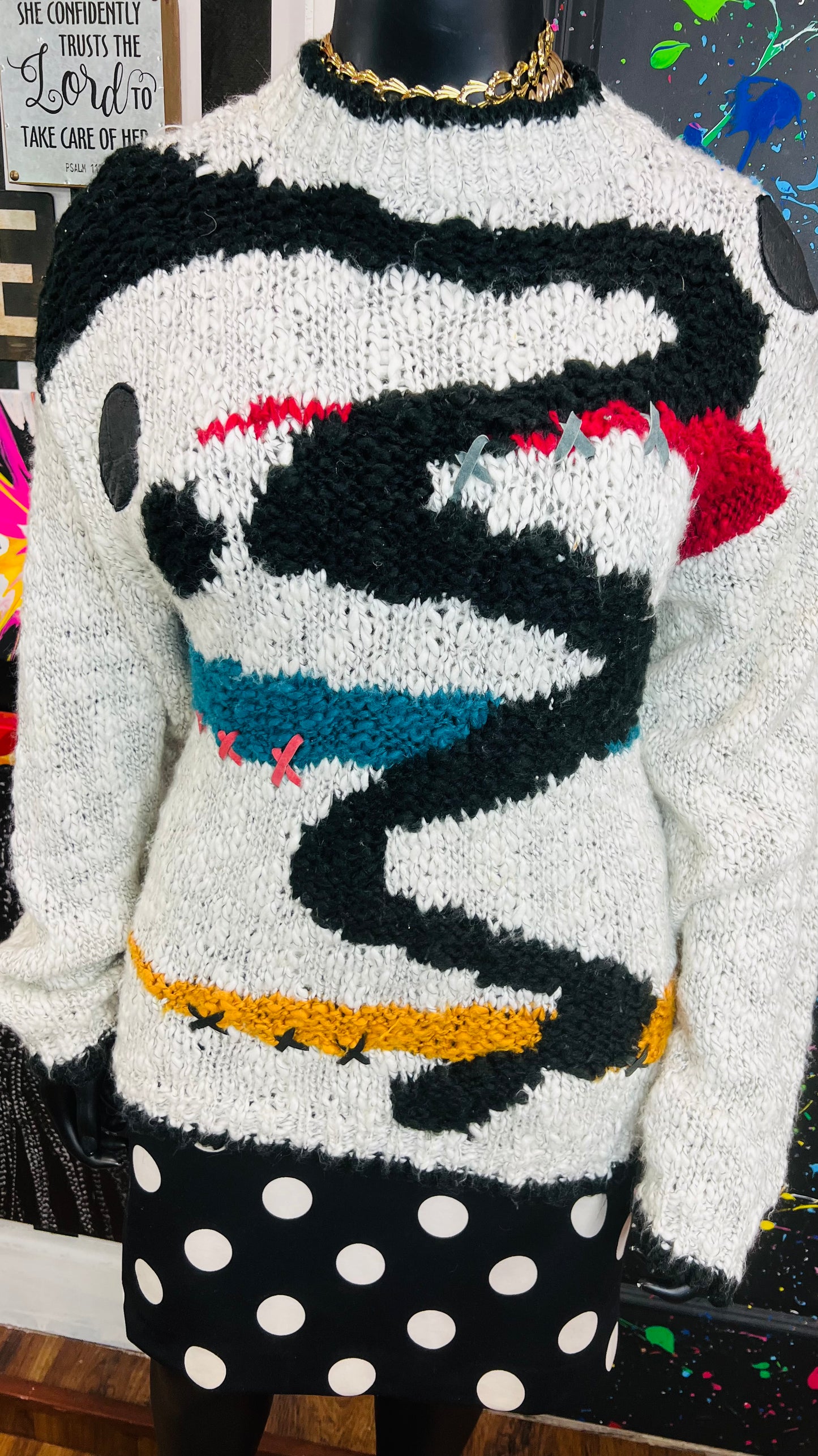 Vintage Knit Sweater (22)