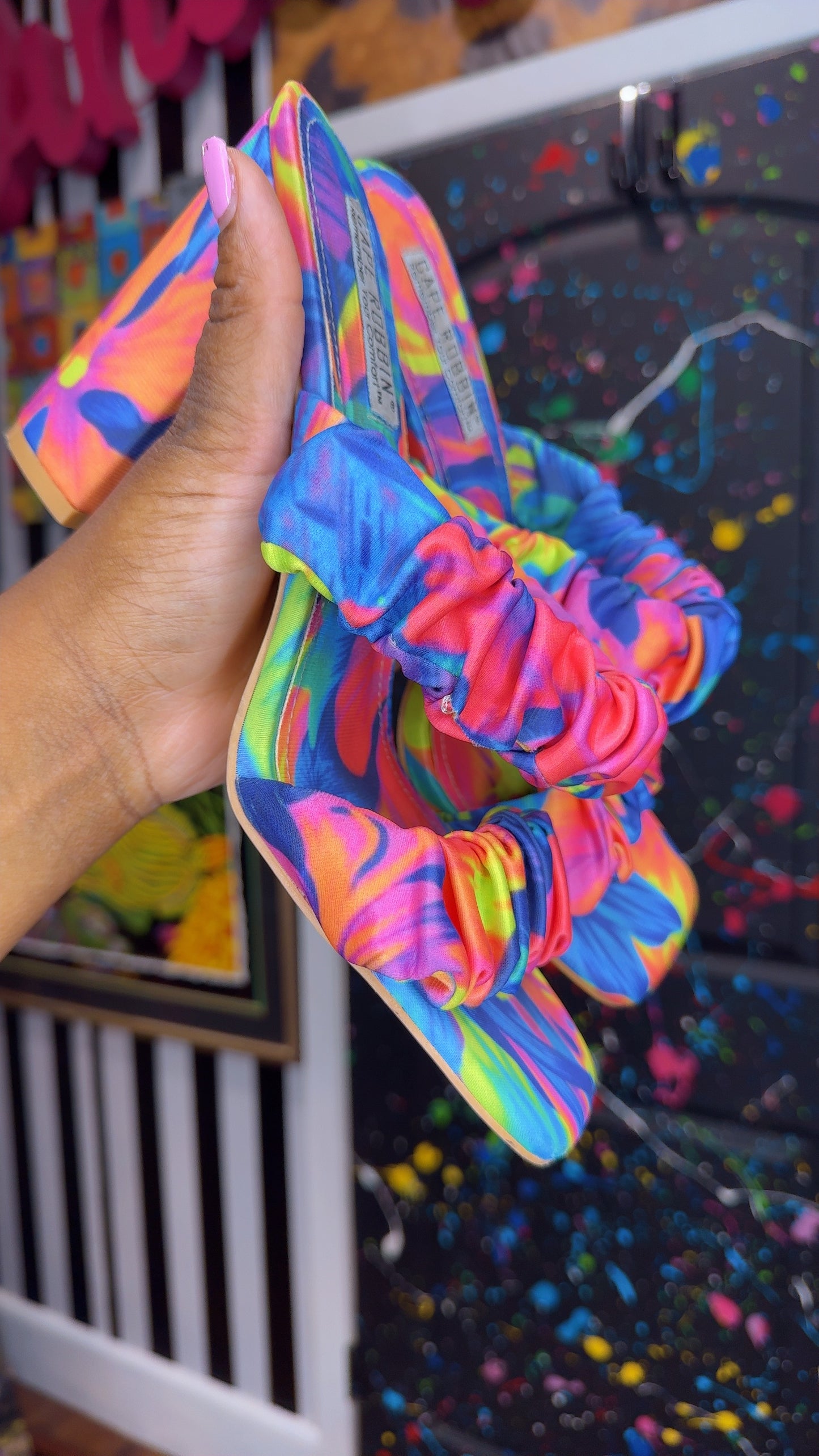 Tye Dye Mules (11) *Never Worn Just Tried on