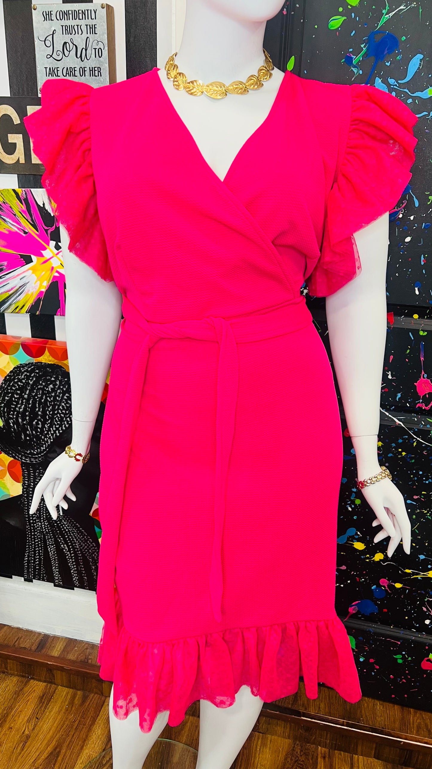 Ashley Stewart -New with Tags Pink Dress (22/24)