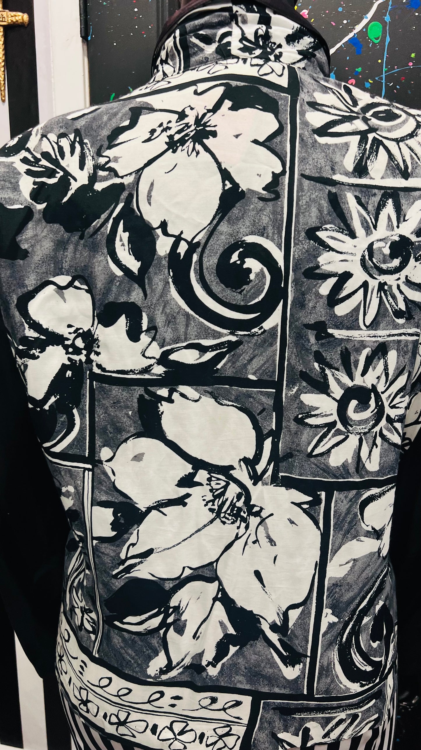 Vintage Rayon Blouse (24W)