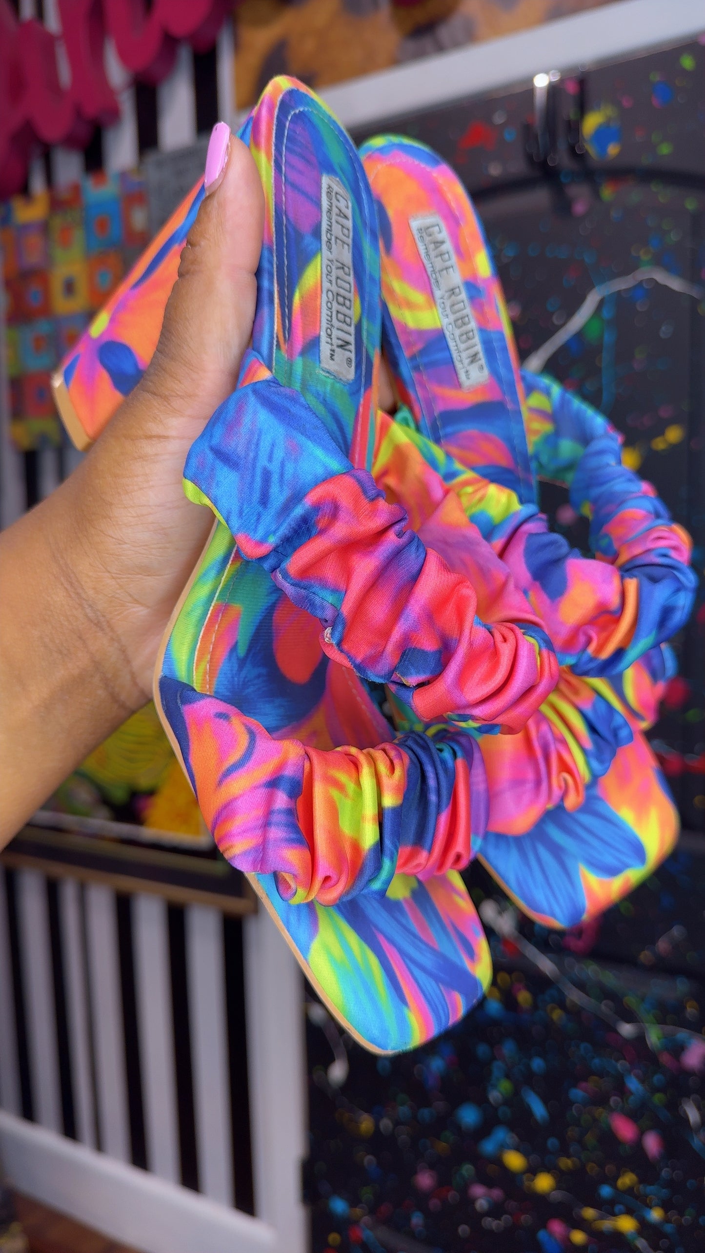Tye Dye Mules (11) *Never Worn Just Tried on