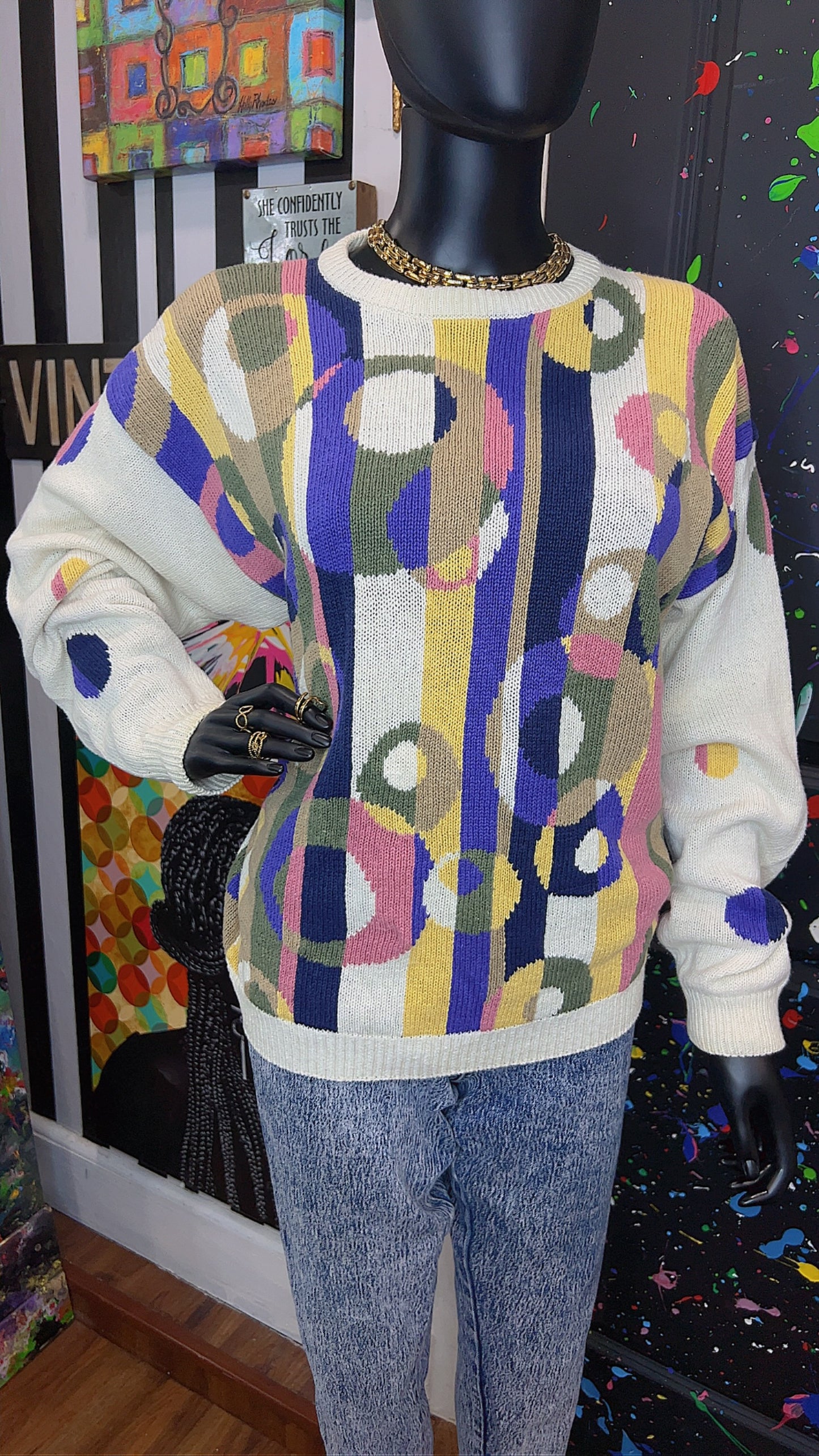 Vintage Circle Sweater (14/16)