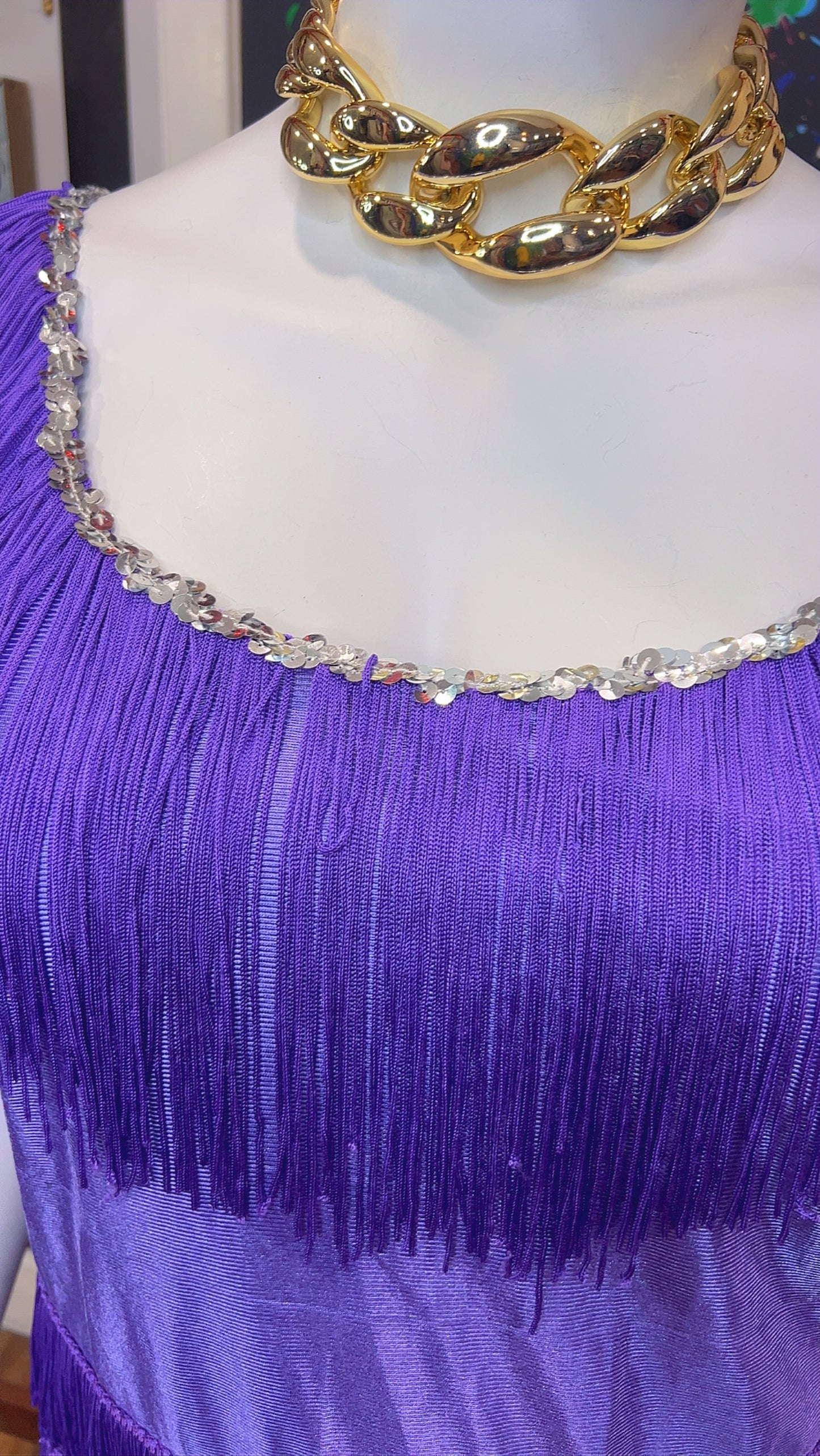 Purple Fringe Dress (24)