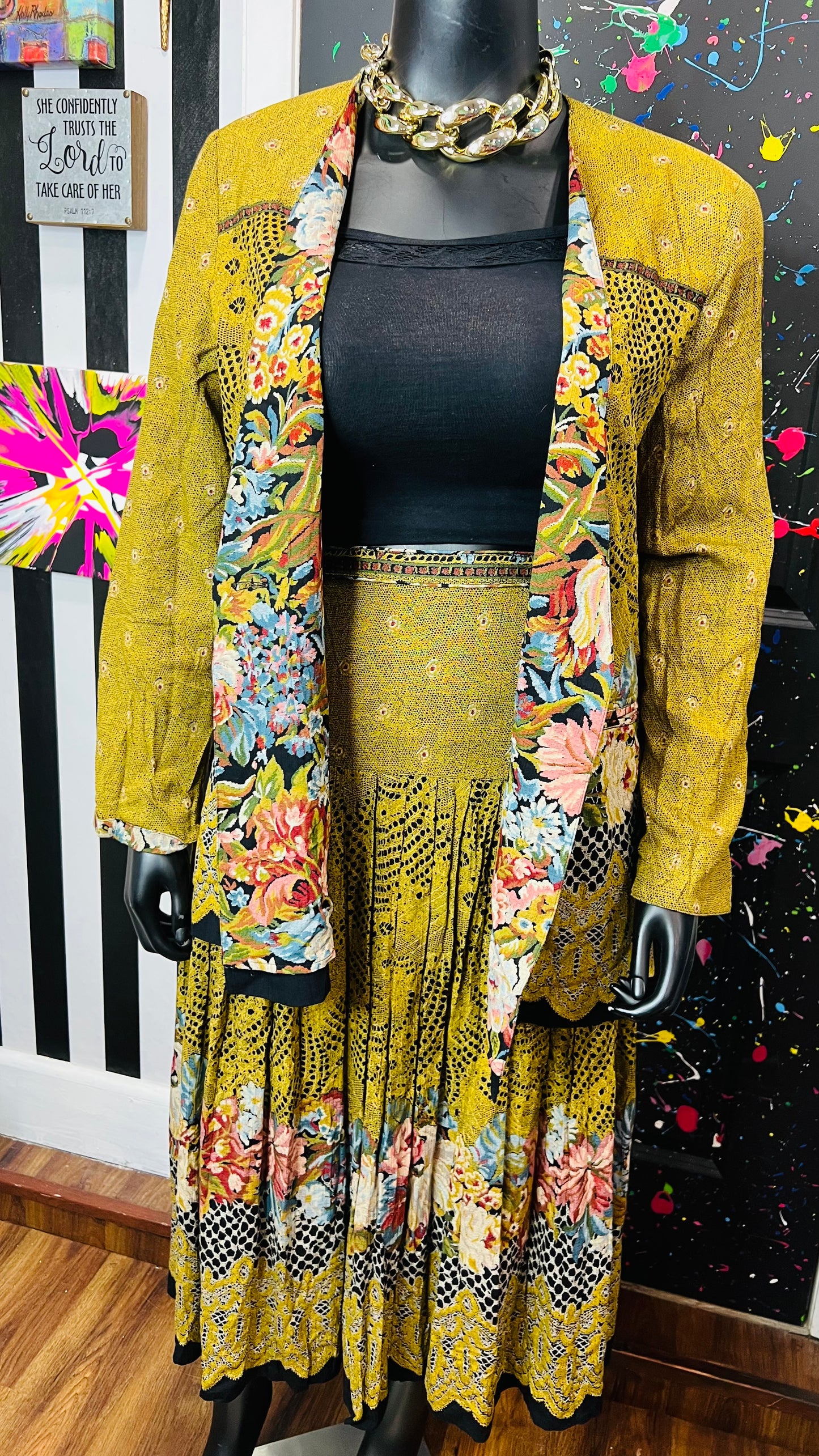 Vintage Platinum by Dorthy Skirt Set (14)