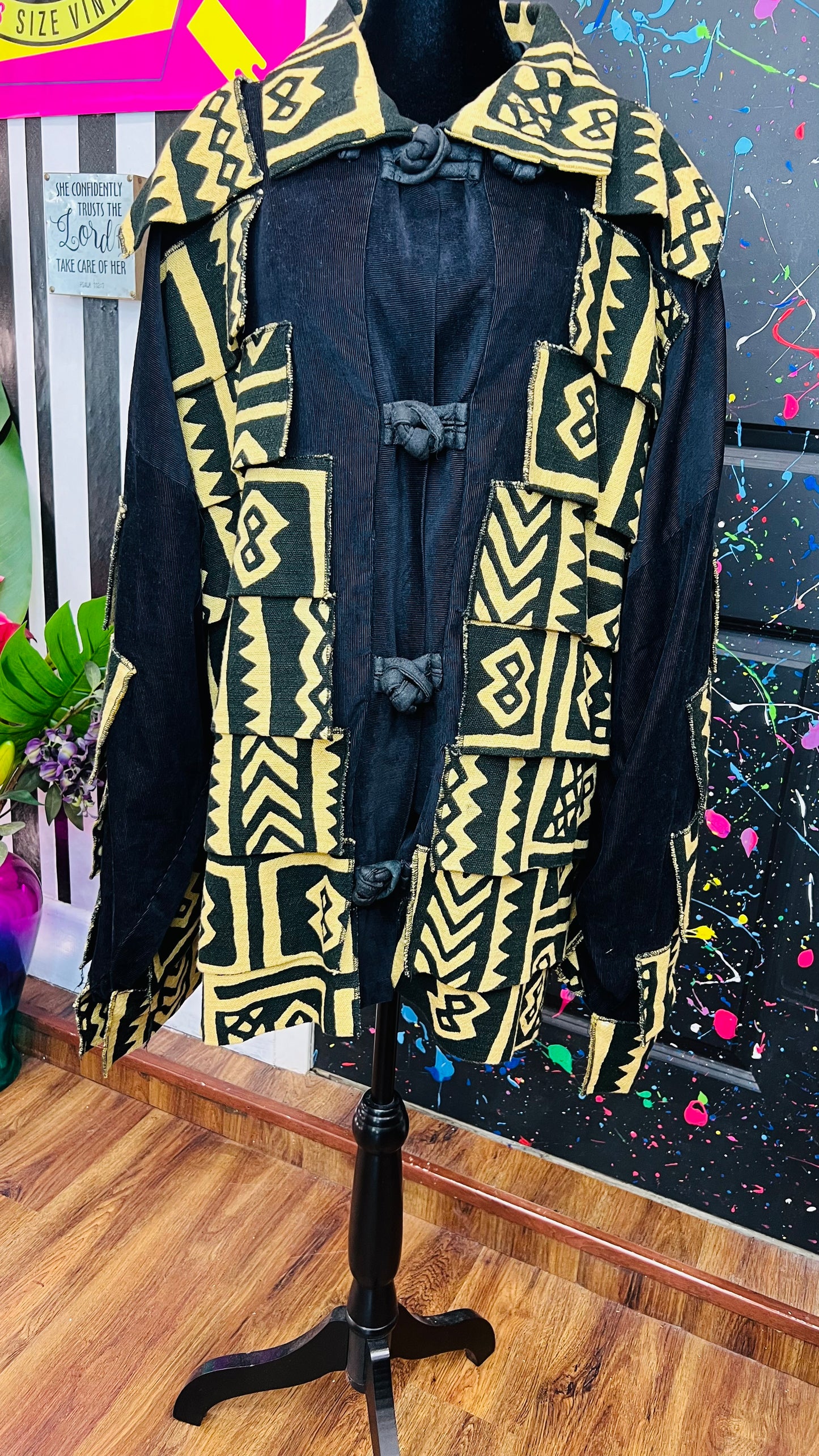 Vintage Tribal Coat