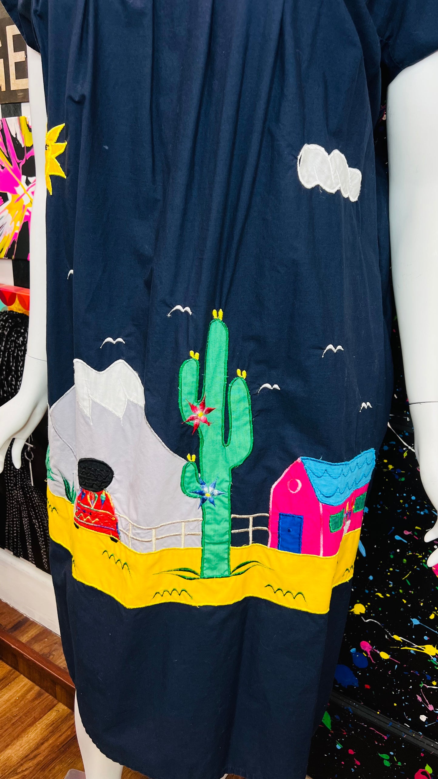 Vintage Novelty House Dress (16)