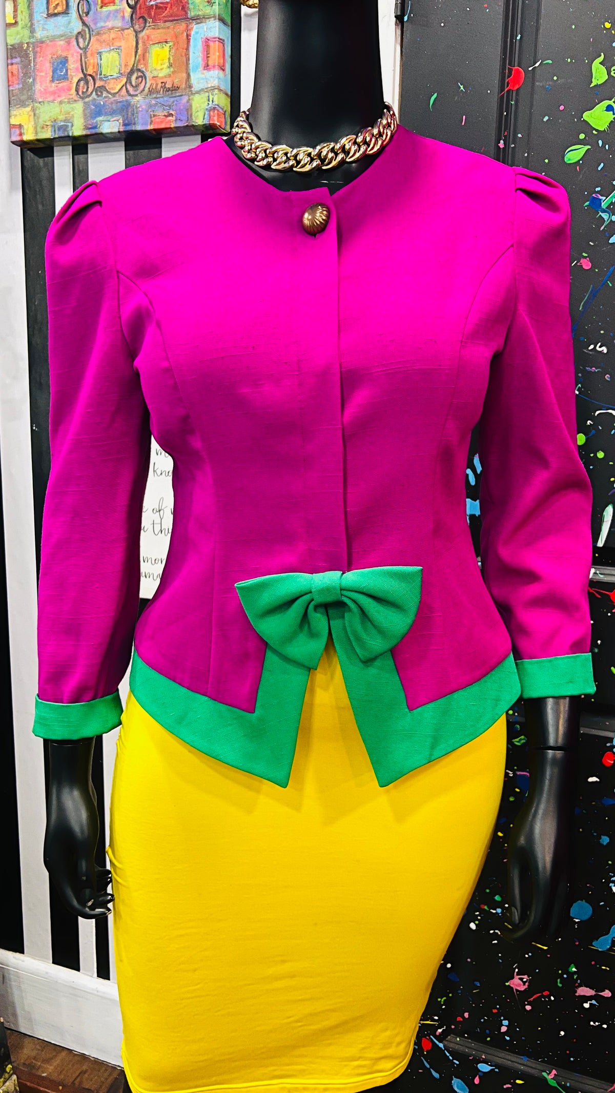 Vintage ‘Bow’ Blouse (14)