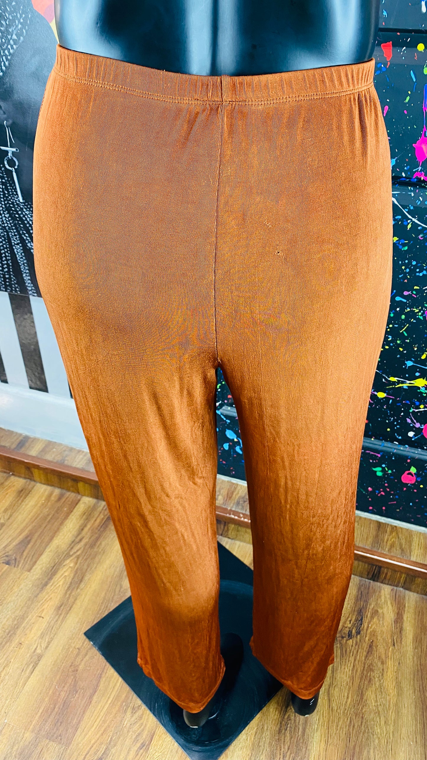 Citiknit Brown Stretch Pants