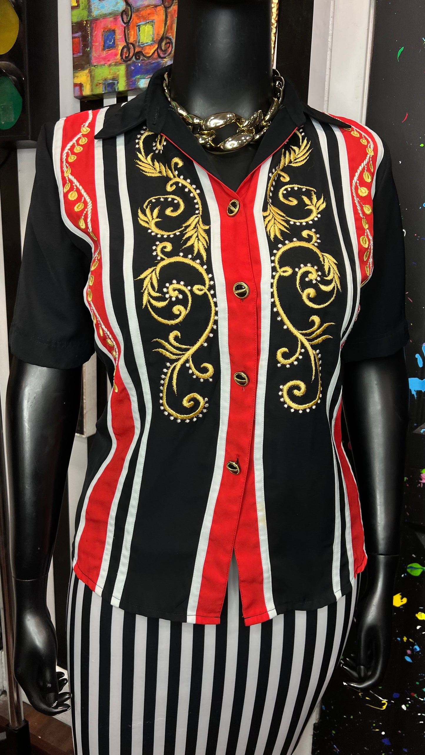 Vintage Royalty Blouse (14)