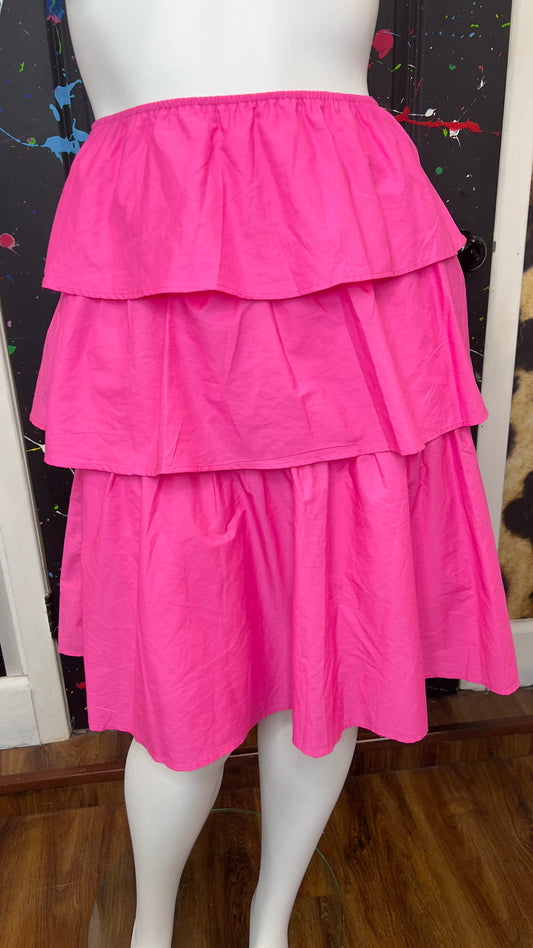 Layered Puffy Pink Skirt (22/24)
