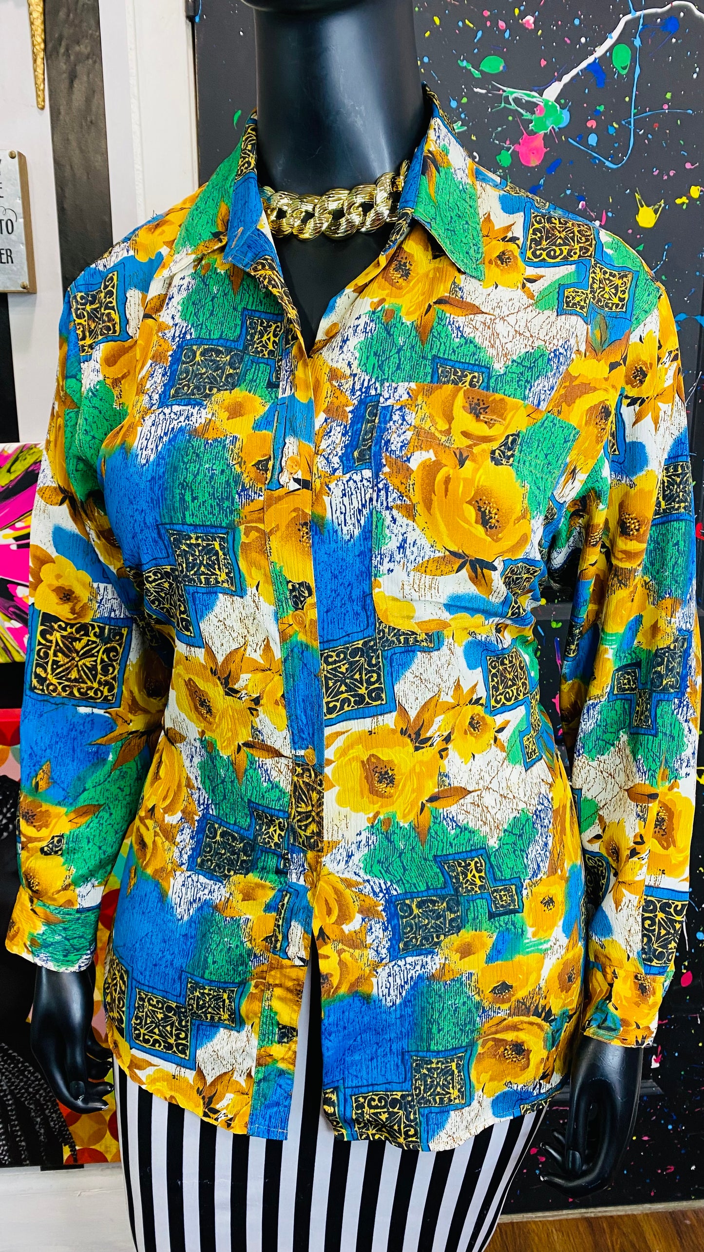 Vintage Abstract Blouse (14)
