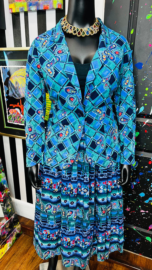 Vintage Blazer & Skirt Set (20)