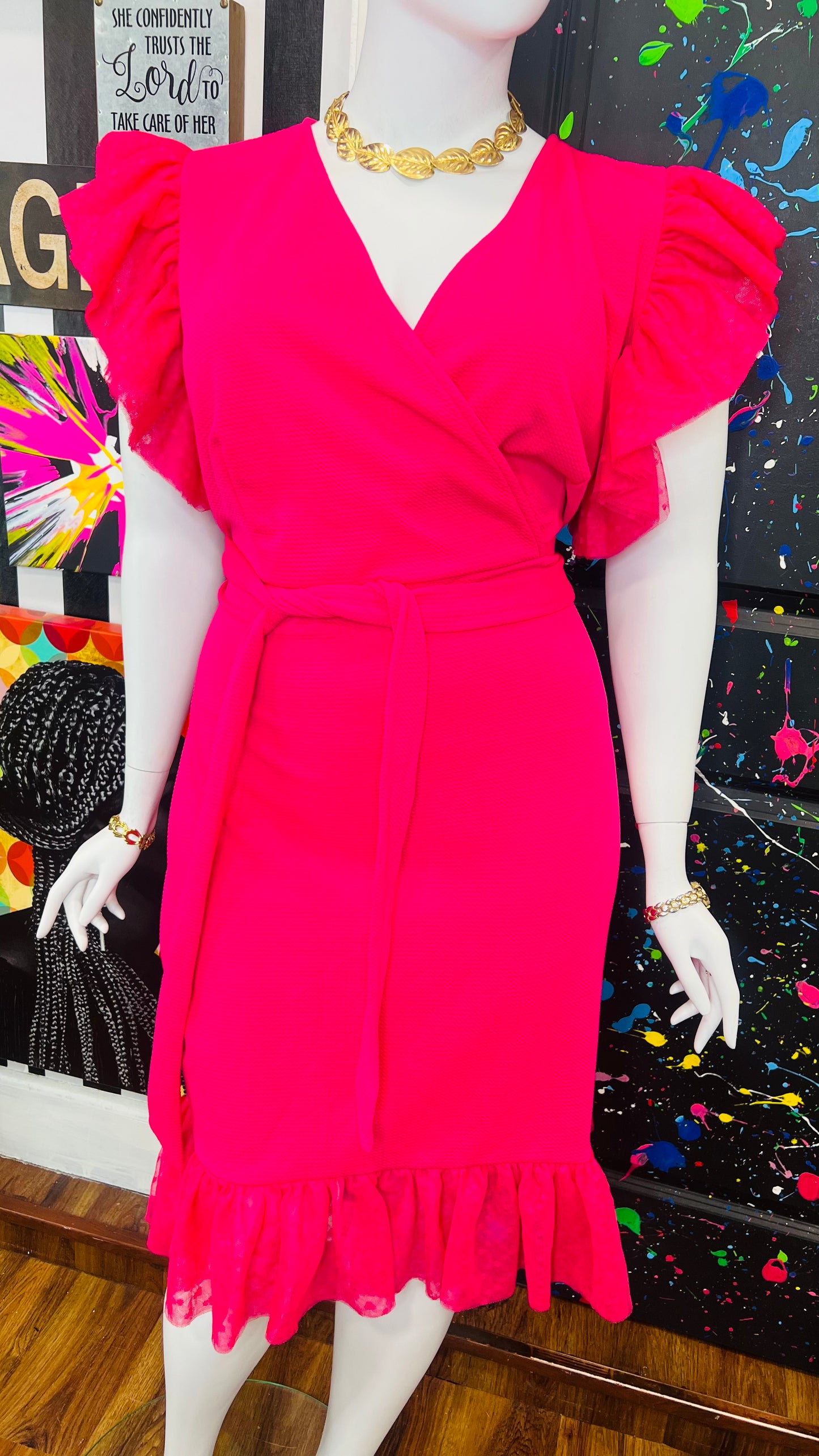 Ashley Stewart -New with Tags Pink Dress (22/24)