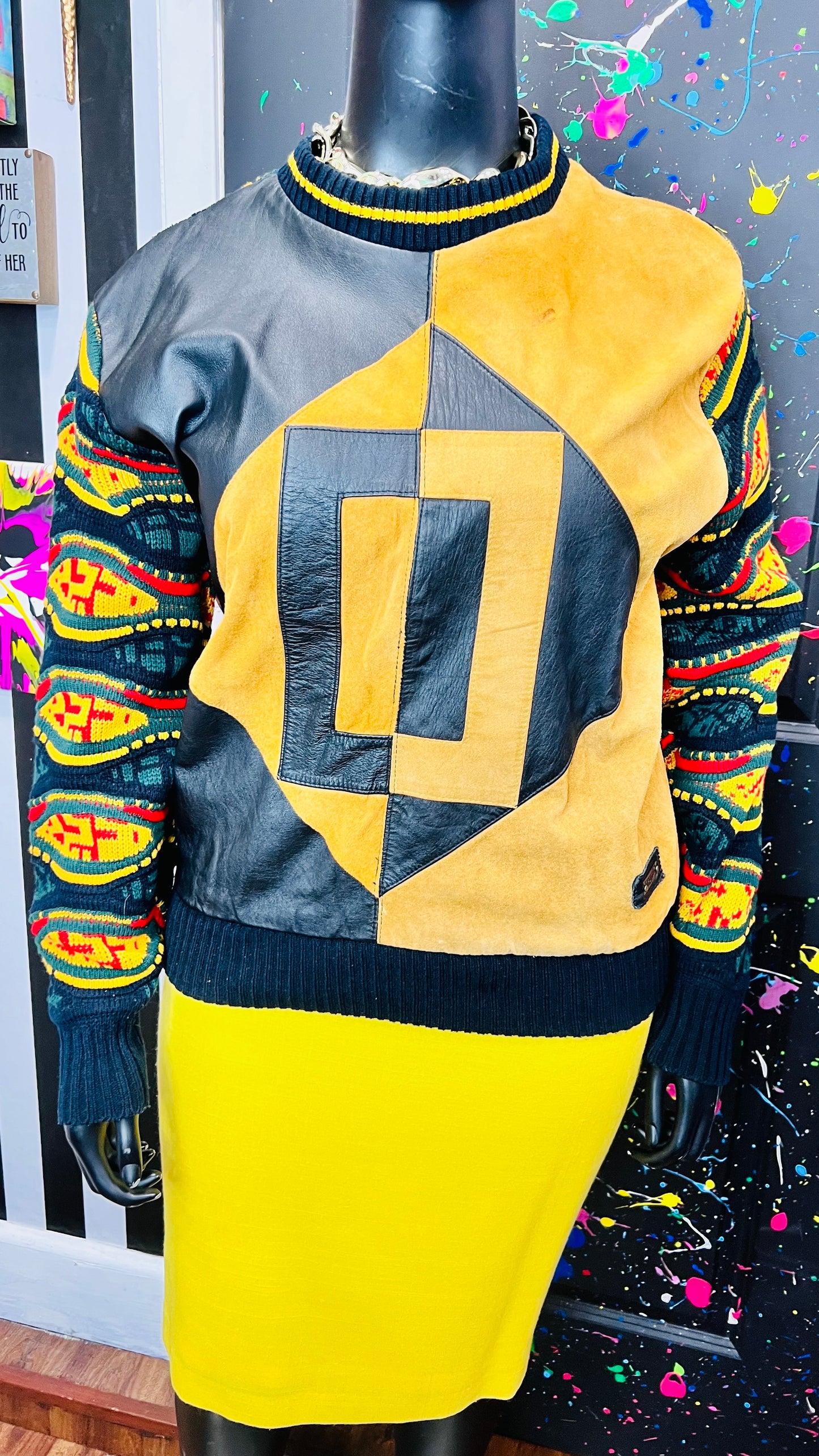 Vintage Trutus Genuine Suede Leather Sweater (16)