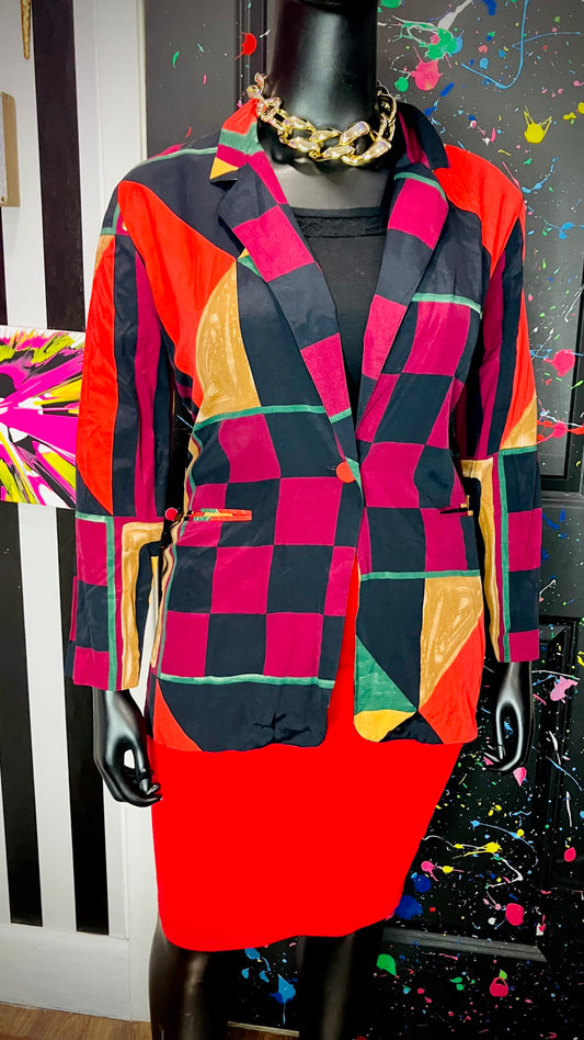 Vintage Abstract Blazer (14)