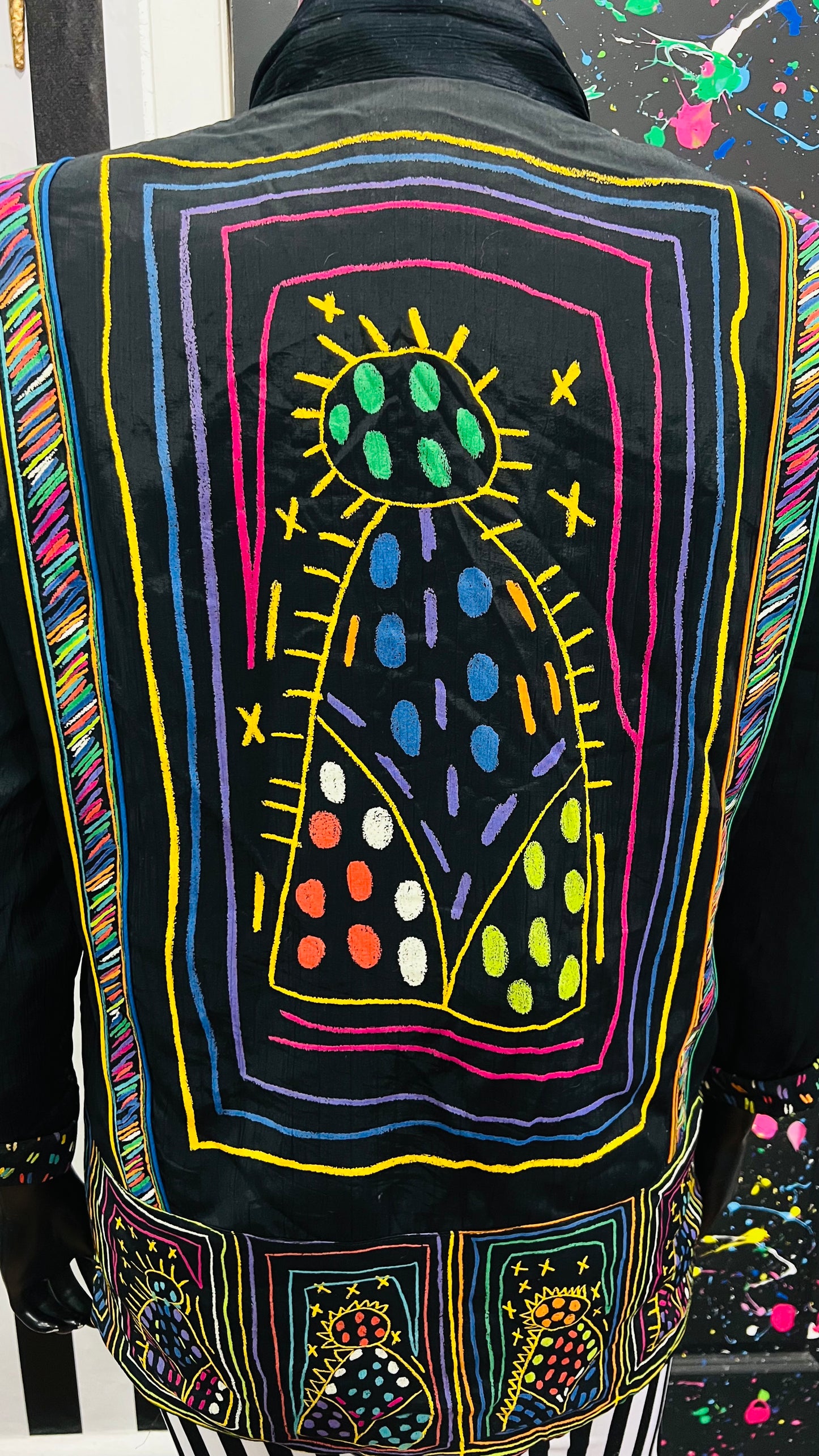 Vintage 90s Art Work Blazer (14)