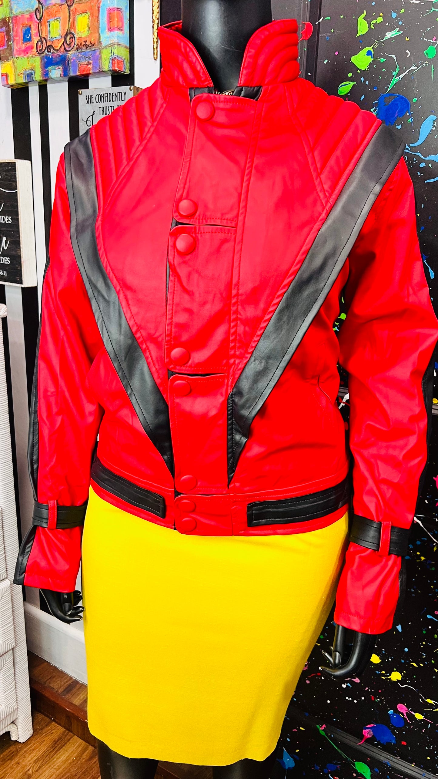 Genuine Leather Michael Jackson Thriller Jacket (16)