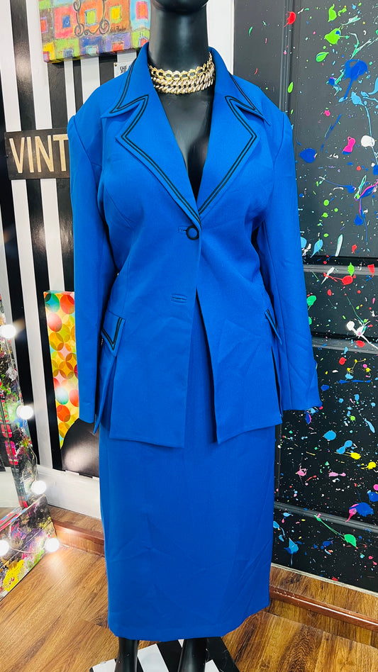 Vintage Ben Marc International Skirt Suit (20)