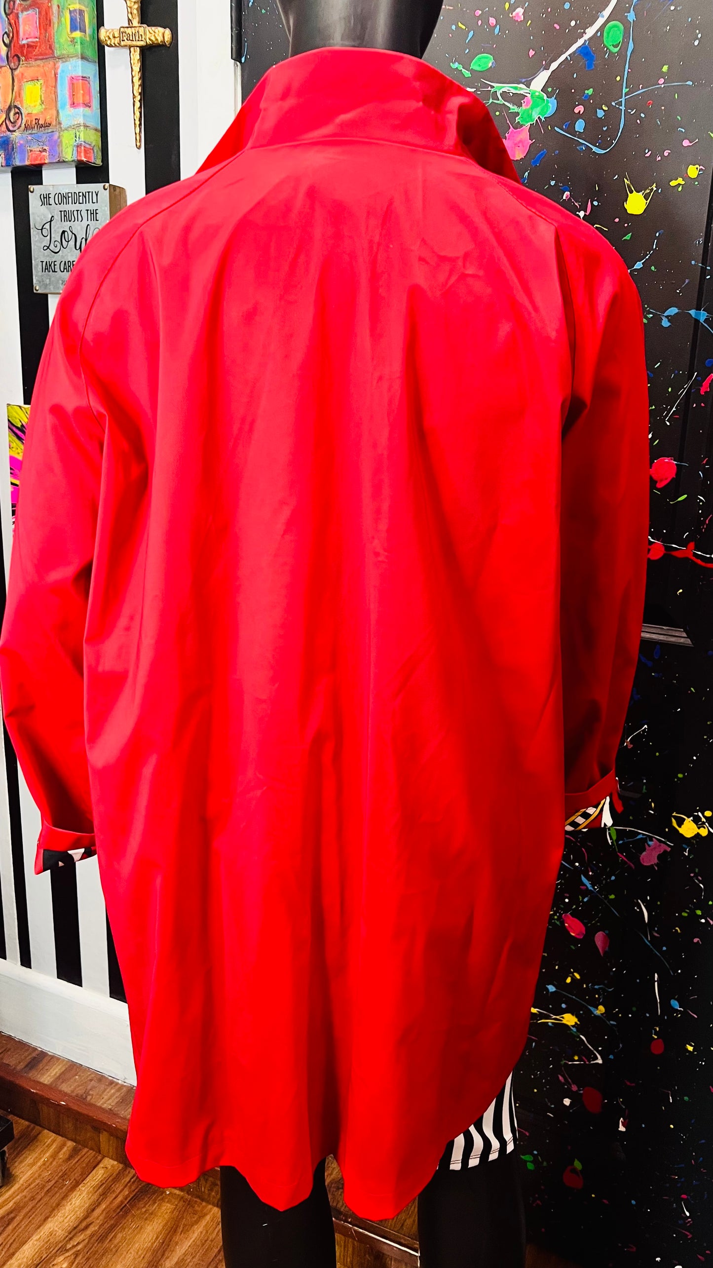 Vintage Deadstock Bob Mackie Penguin Raincoat (20)