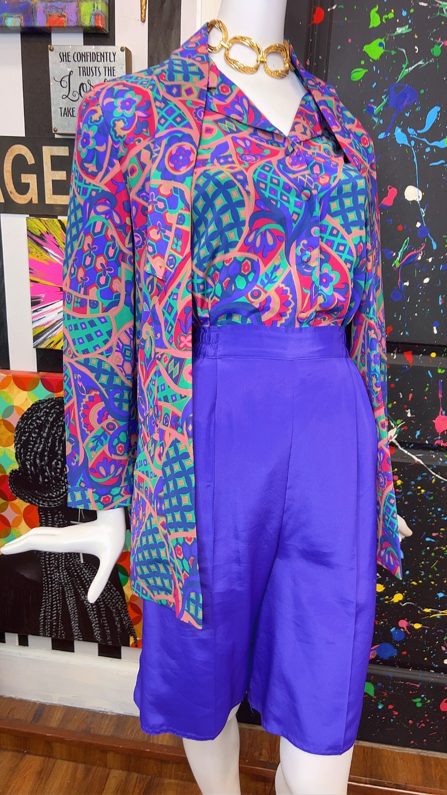 Vintage Three Piece Shorts Set (12)