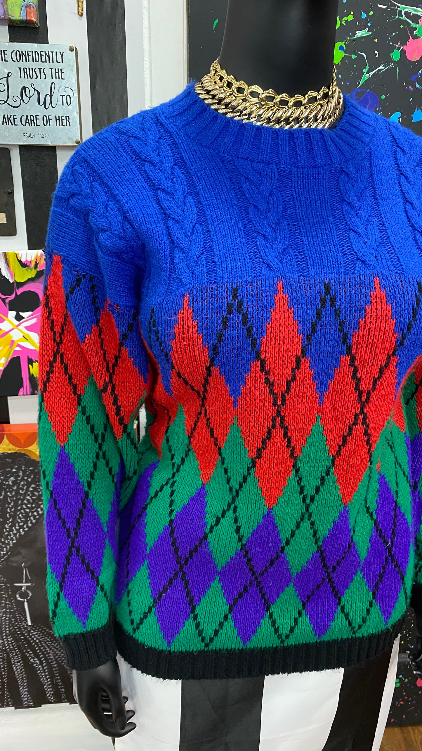 Vintage Knit Sweater (20)