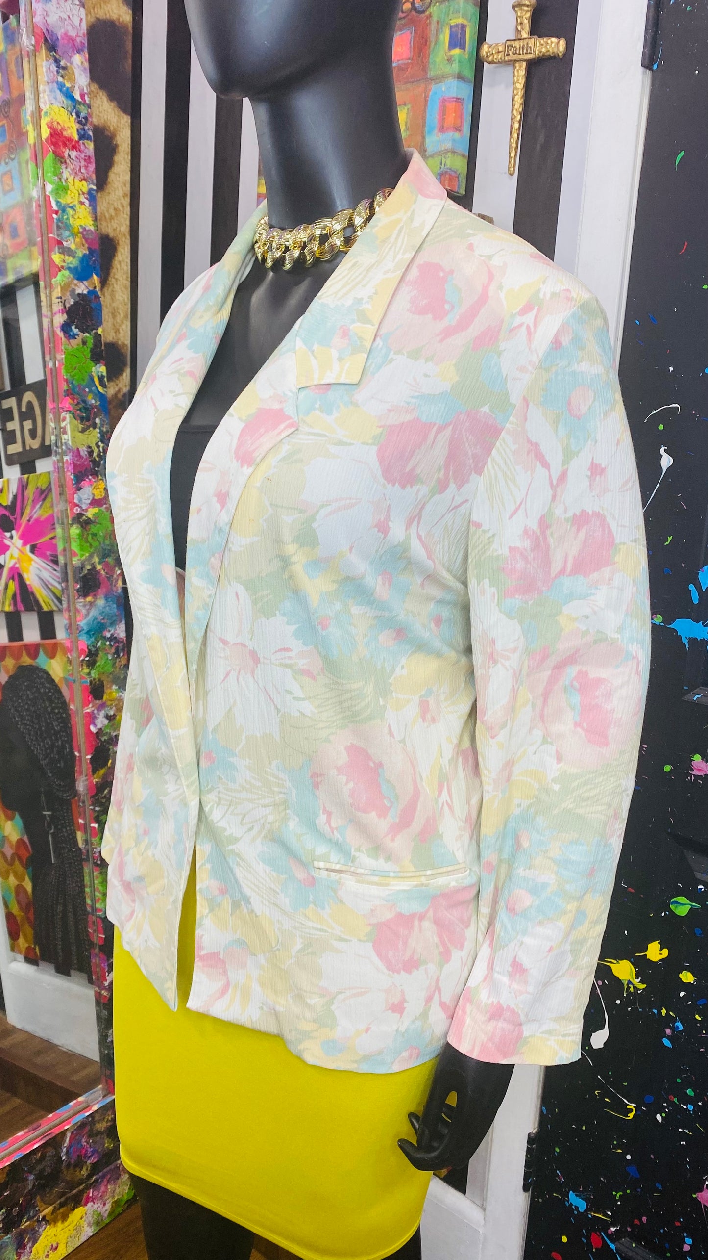 Vintage Pastel Blazer (20W)