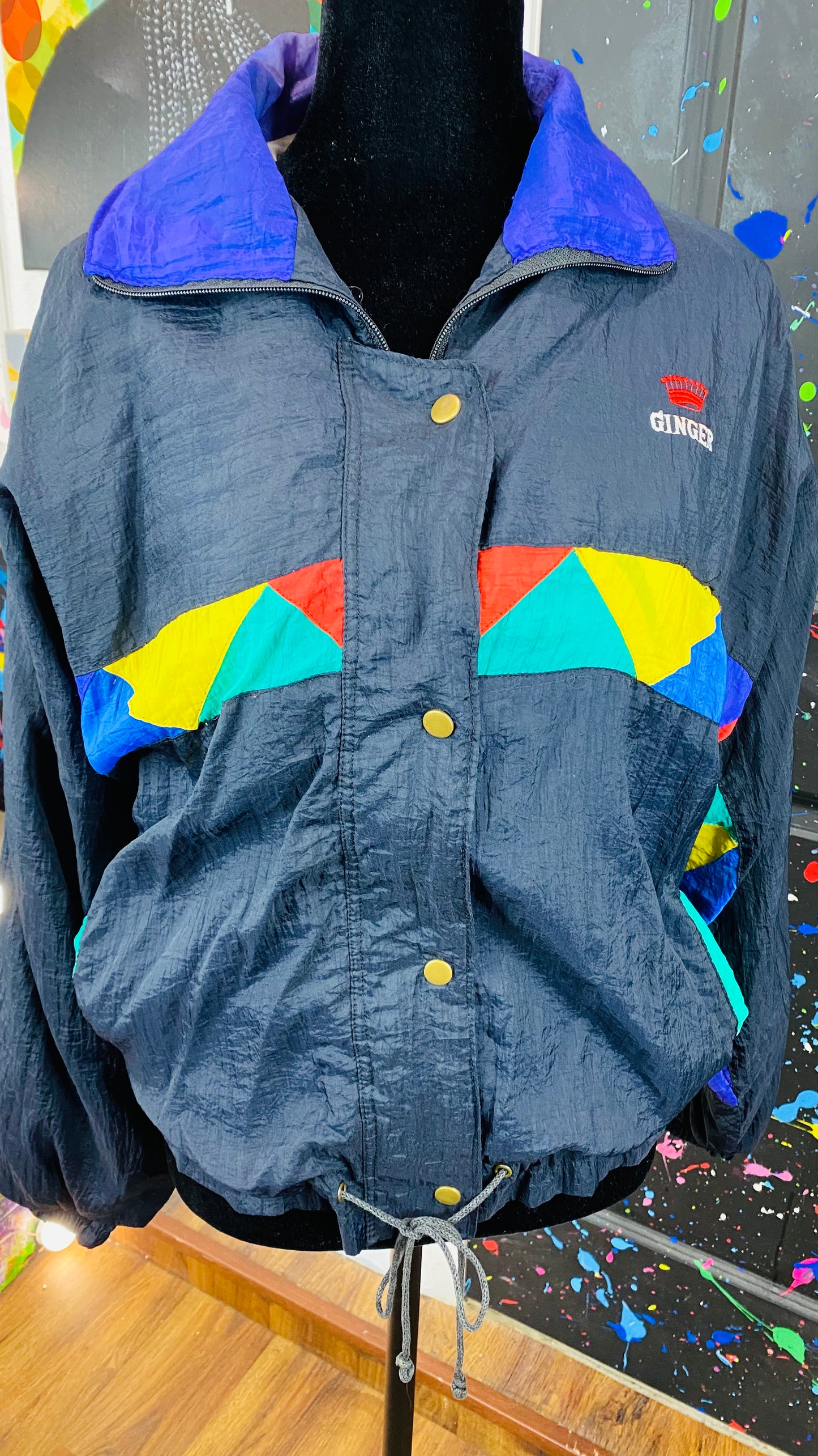 Vintage ColorBlock Jacket