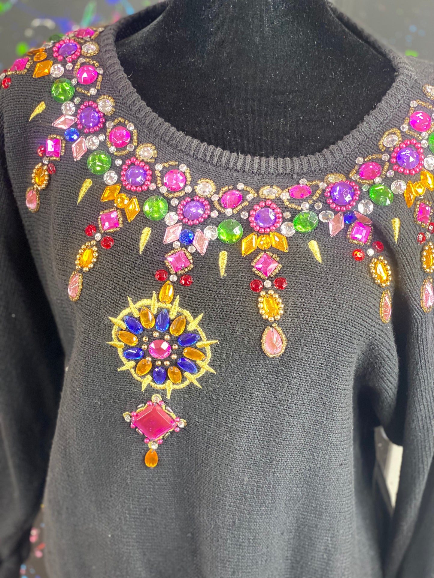 Vintage Jewel Sweater
